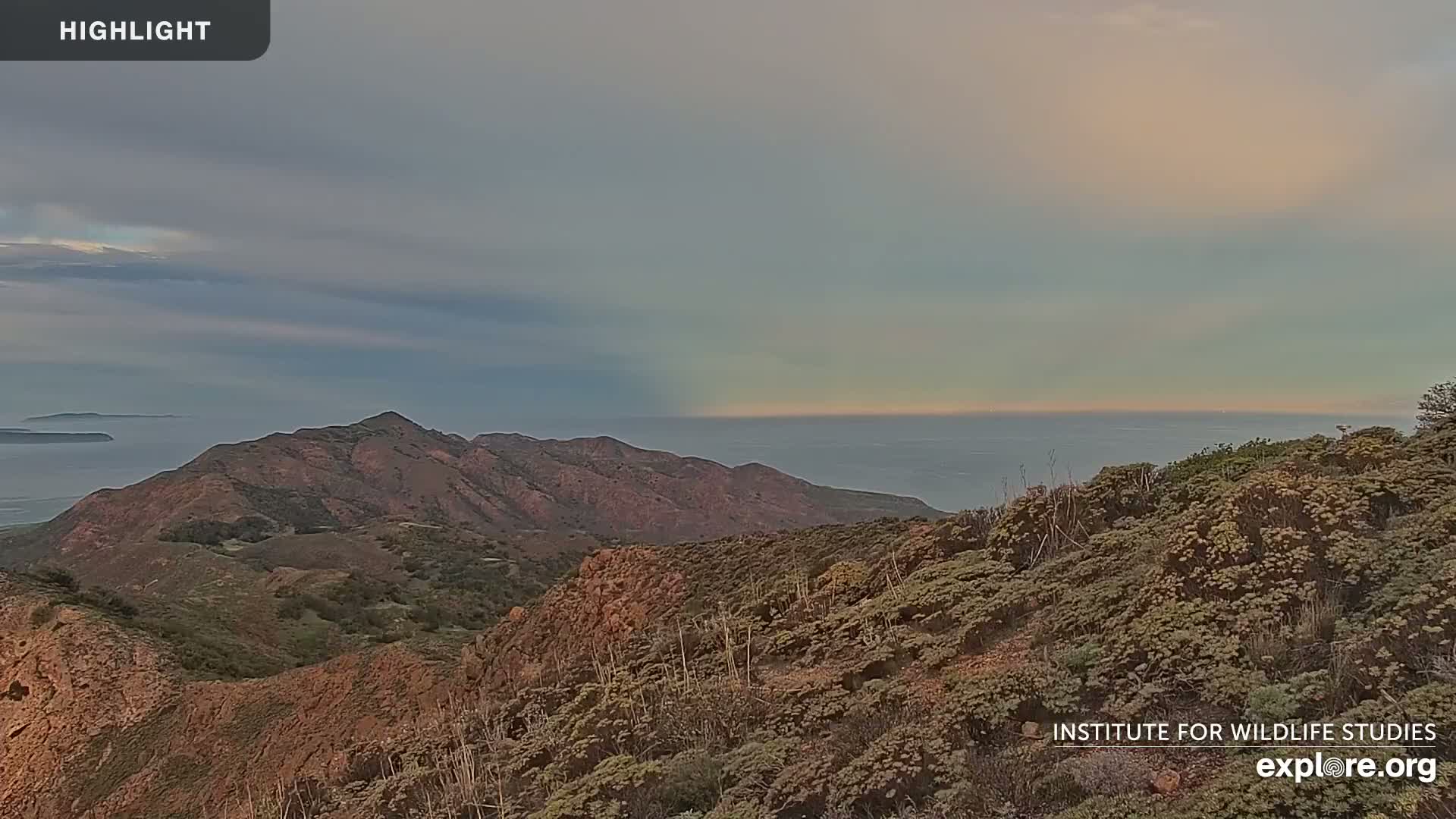 Santa Paula, Channel Islands & Pasific View from Santa Paula Peak & Last Change Trail Live Cam - Santa Paula, Ventura, California, USA