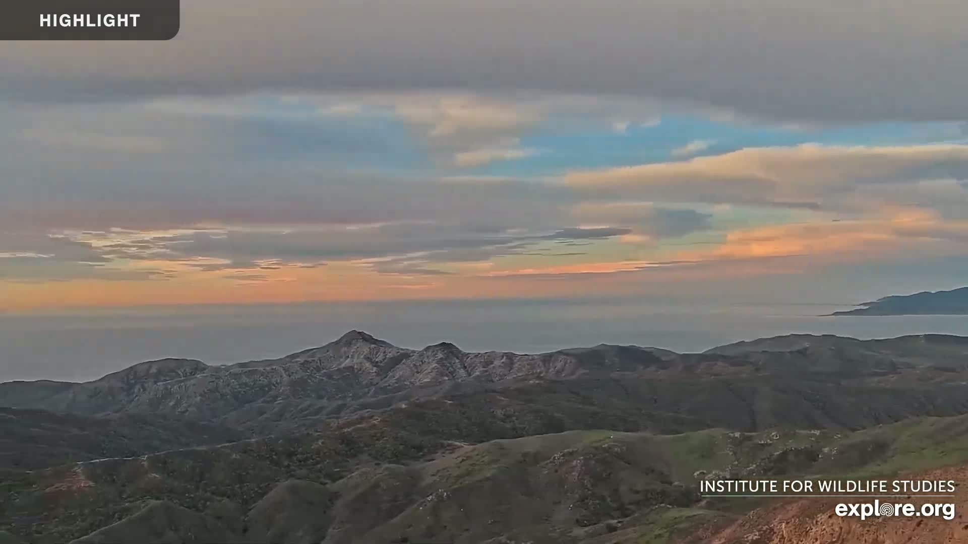 Santa Paula, Channel Islands & Pasific View from Santa Paula Peak & Last Change Trail Live Cam - Santa Paula, Ventura, California, USA