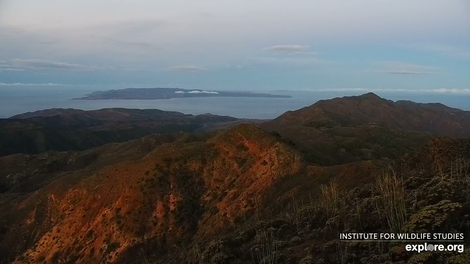 Santa Paula, Channel Islands & Pasific View from Santa Paula Peak & Last Change Trail Live Cam - Santa Paula, Ventura, California, USA