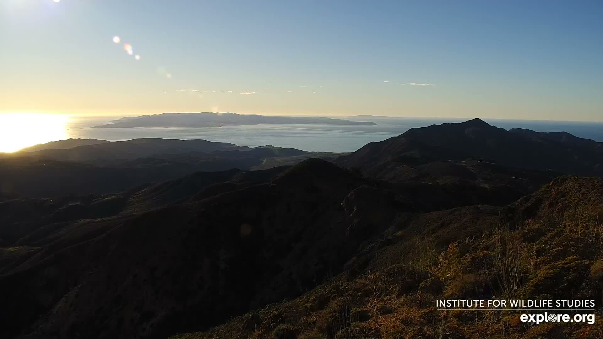 Santa Paula, Channel Islands & Pasific View from Santa Paula Peak & Last Change Trail Live Cam - Santa Paula, Ventura, California, USA
