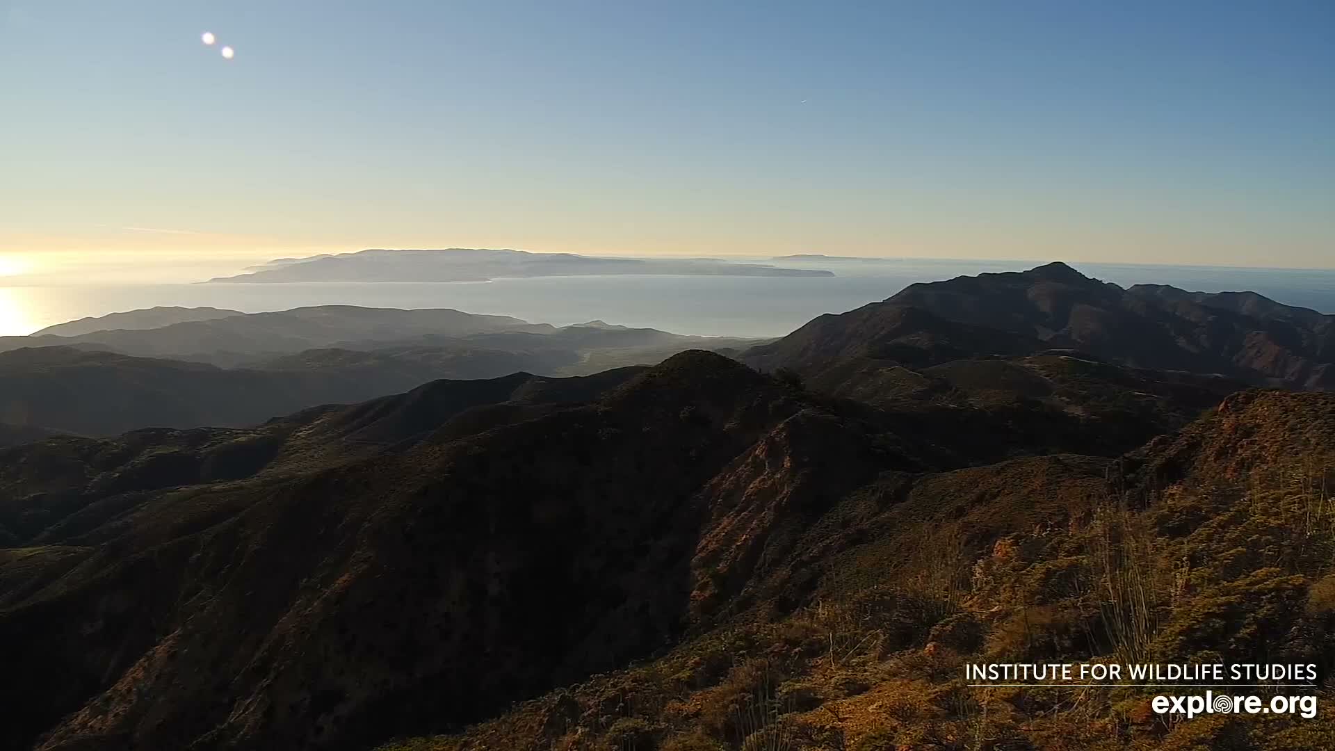 Santa Paula, Channel Islands & Pasific View from Santa Paula Peak & Last Change Trail Live Cam - Santa Paula, Ventura, California, USA