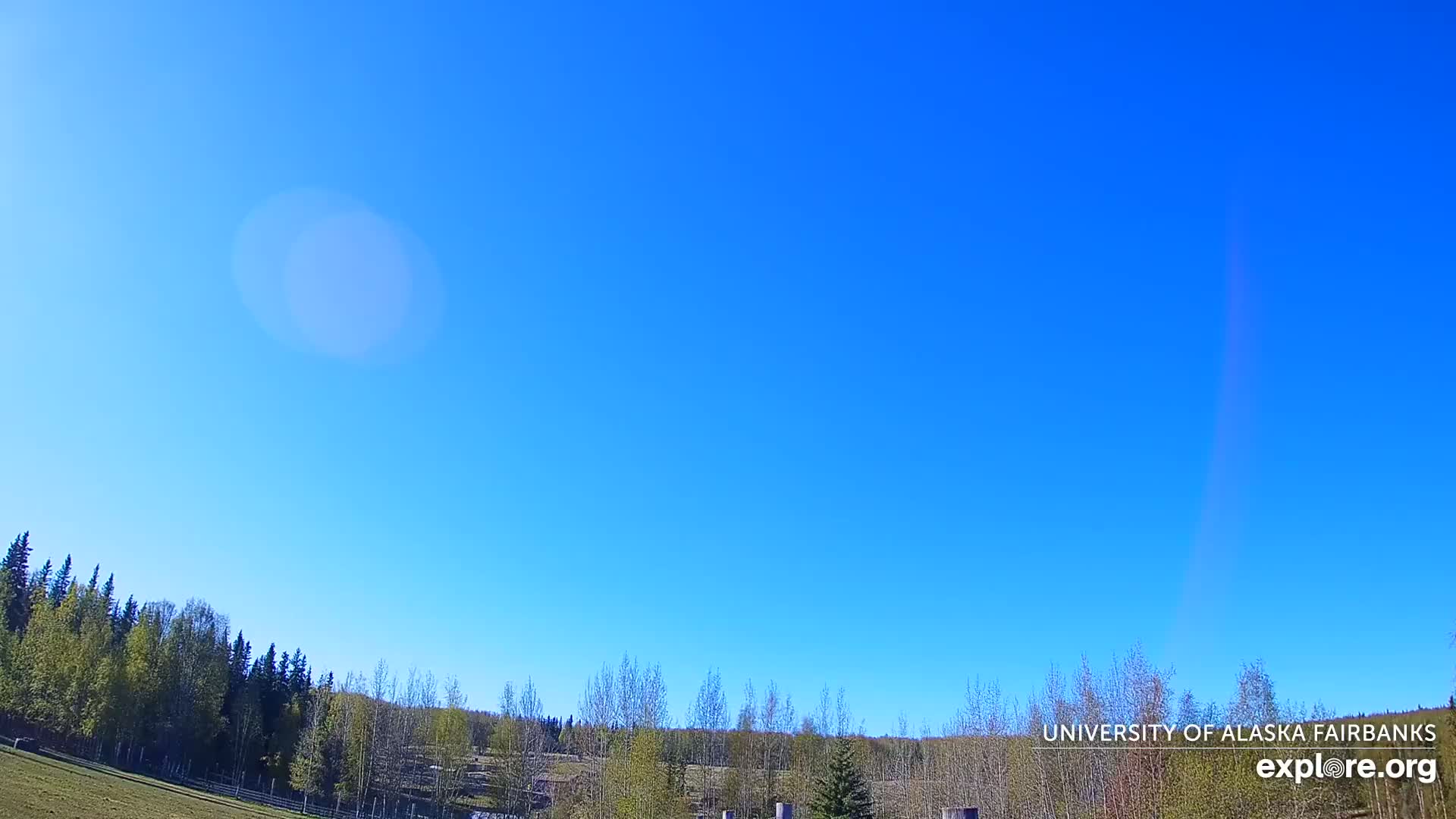 University of Alaska, Fairbanks North Star Northern Lights / Aurora Borealis / Stars View Live Cam - Faibanks, Fairbanks North Star, Alaska, USA