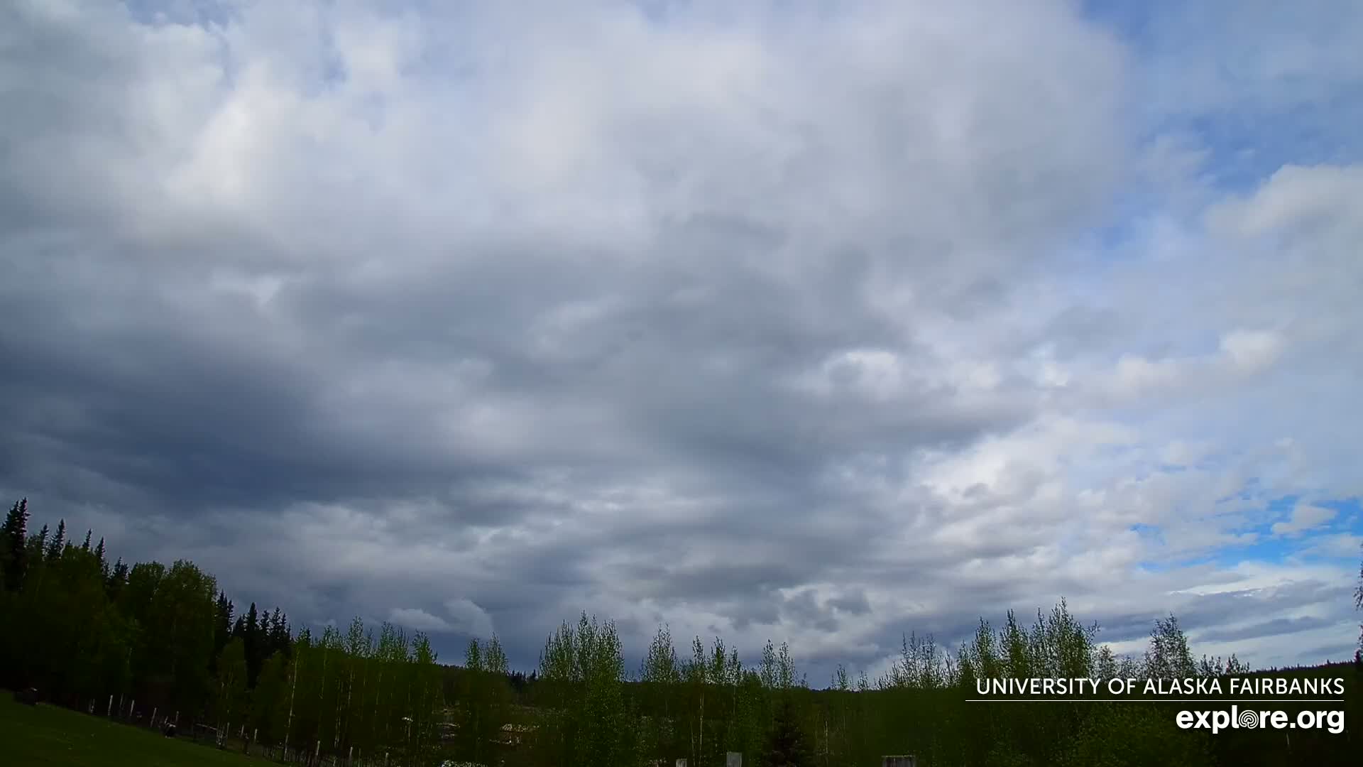 University of Alaska, Fairbanks North Star Northern Lights / Aurora Borealis / Stars View Live Cam - Faibanks, Fairbanks North Star, Alaska, USA
