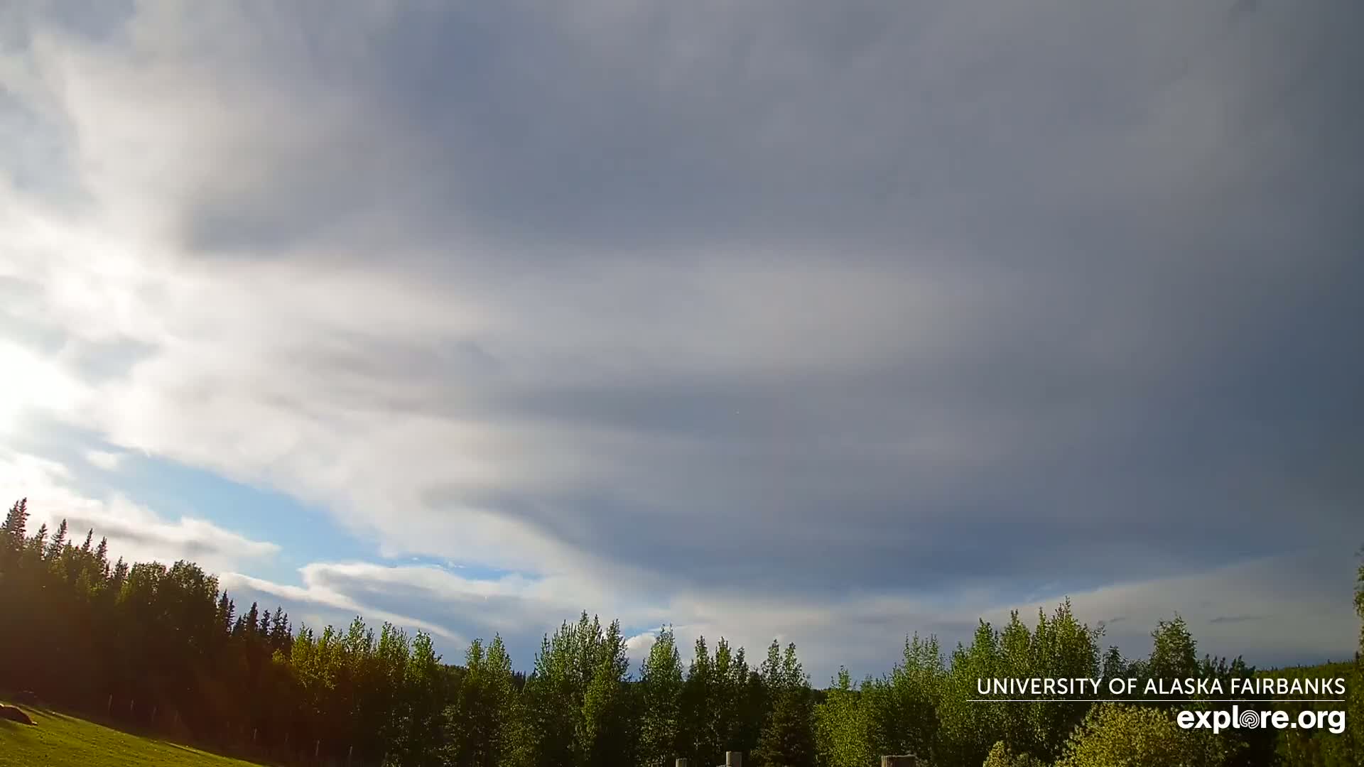 University of Alaska, Fairbanks North Star Northern Lights / Aurora Borealis / Stars View Live Cam - Faibanks, Fairbanks North Star, Alaska, USA