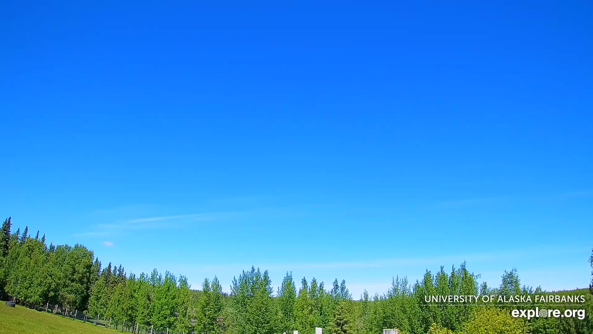 University of Alaska, Fairbanks North Star Northern Lights / Aurora Borealis / Stars View Live Cam - Faibanks, Fairbanks North Star, Alaska, USA