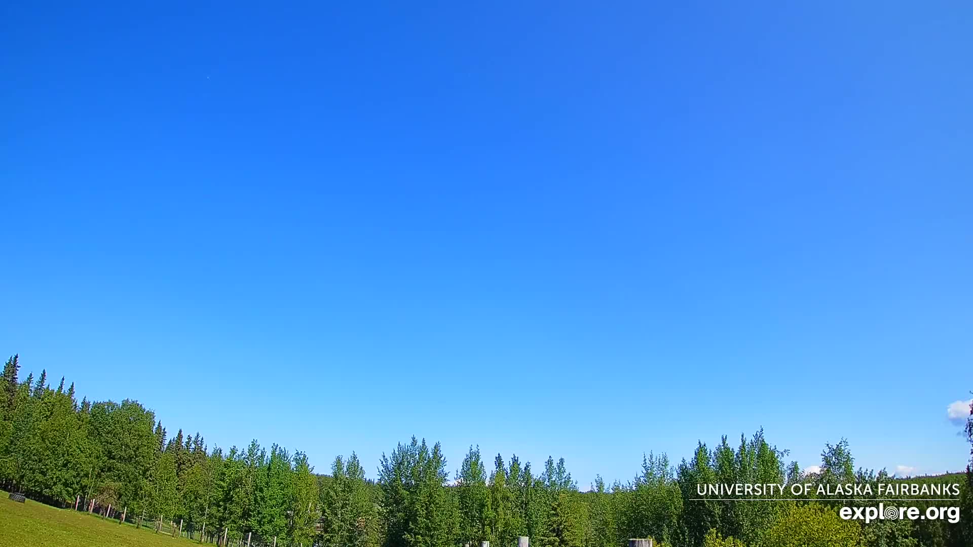 University of Alaska, Fairbanks North Star Northern Lights / Aurora Borealis / Stars View Live Cam - Faibanks, Fairbanks North Star, Alaska, USA