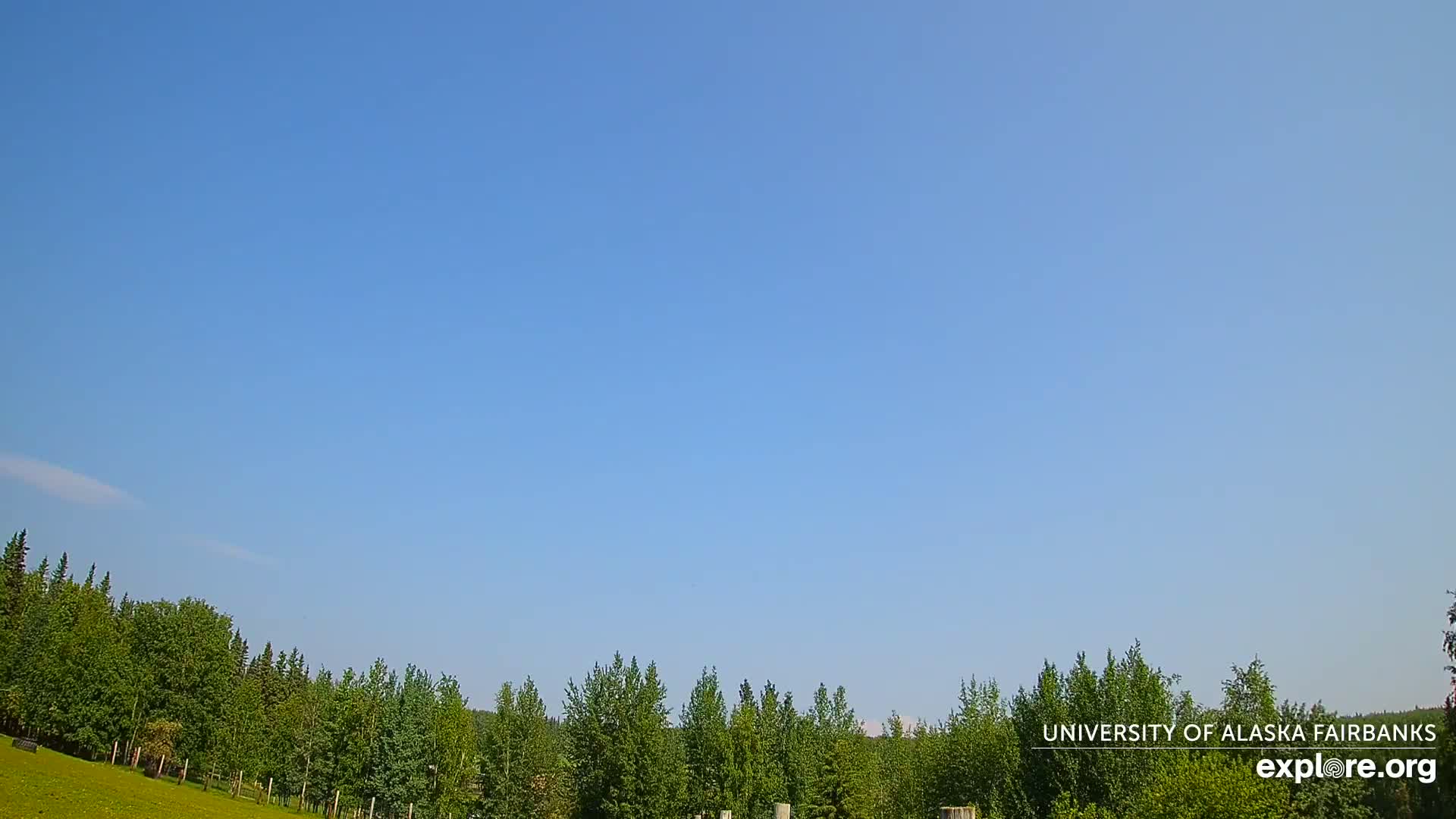 University of Alaska, Fairbanks North Star Northern Lights / Aurora Borealis / Stars View Live Cam - Faibanks, Fairbanks North Star, Alaska, USA