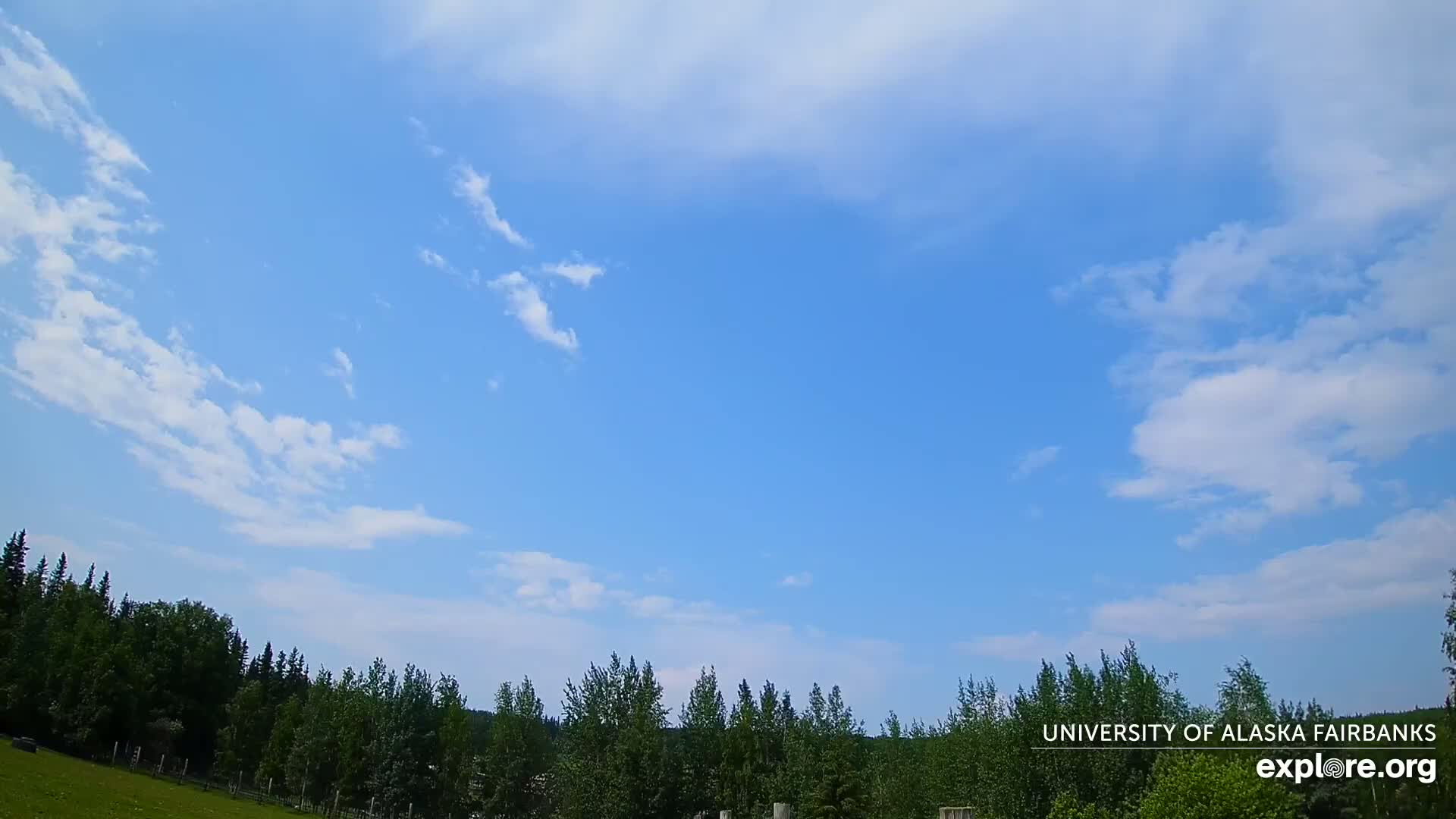 University of Alaska, Fairbanks North Star Northern Lights / Aurora Borealis / Stars View Live Cam - Faibanks, Fairbanks North Star, Alaska, USA