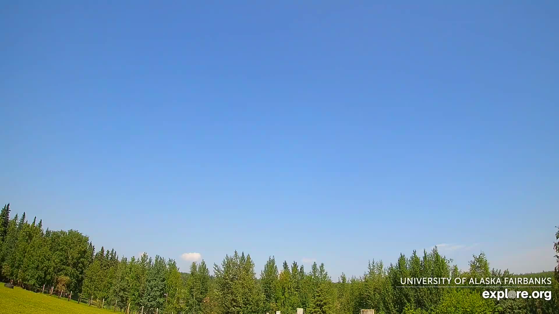 University of Alaska, Fairbanks North Star Northern Lights / Aurora Borealis / Stars View Live Cam - Faibanks, Fairbanks North Star, Alaska, USA