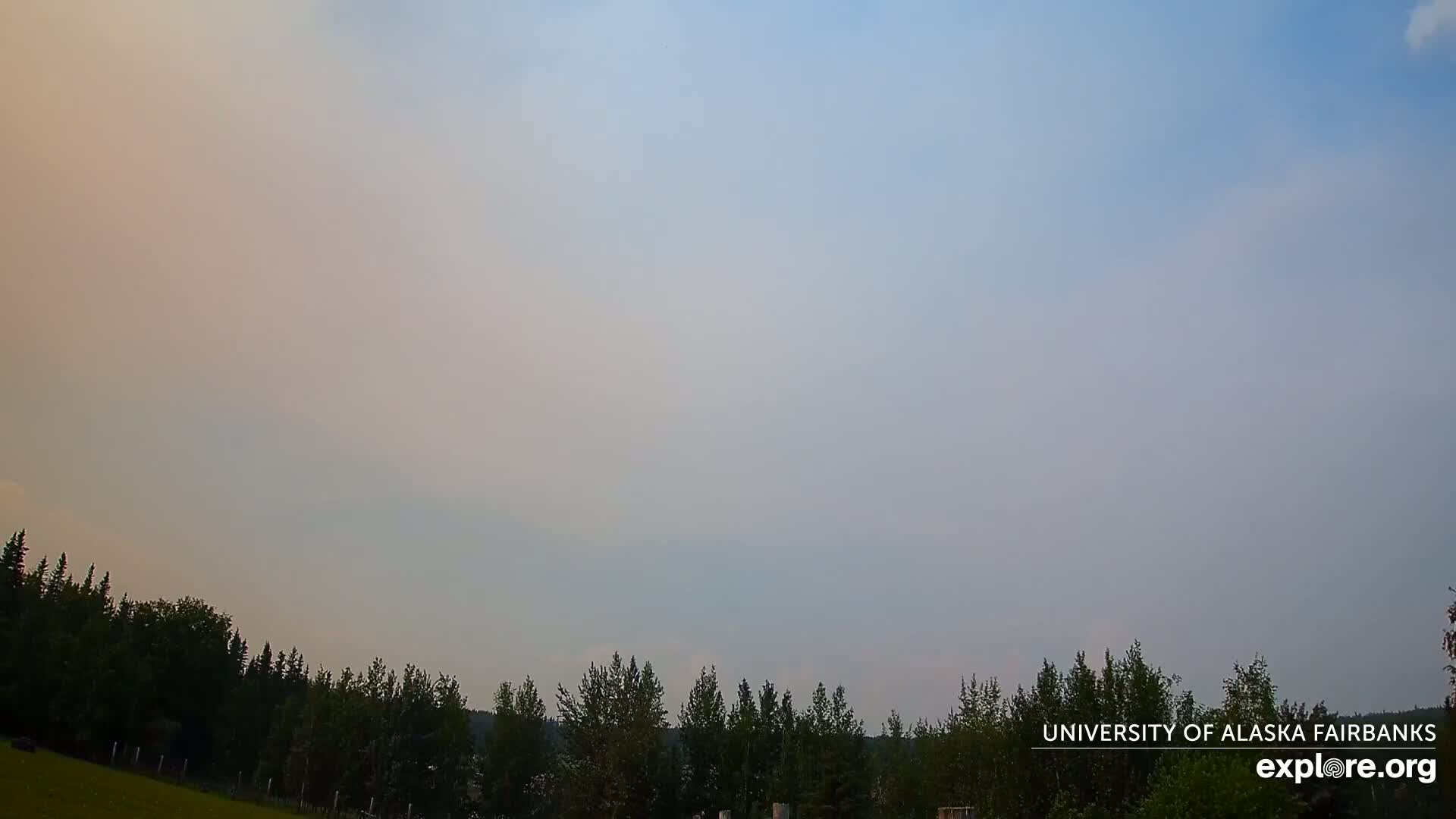 University of Alaska, Fairbanks North Star Northern Lights / Aurora Borealis / Stars View Live Cam - Faibanks, Fairbanks North Star, Alaska, USA