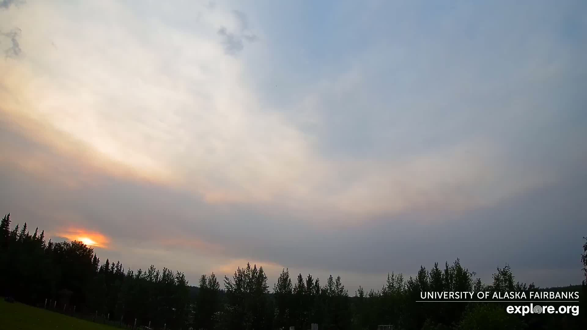 University of Alaska, Fairbanks North Star Northern Lights / Aurora Borealis / Stars View Live Cam - Faibanks, Fairbanks North Star, Alaska, USA