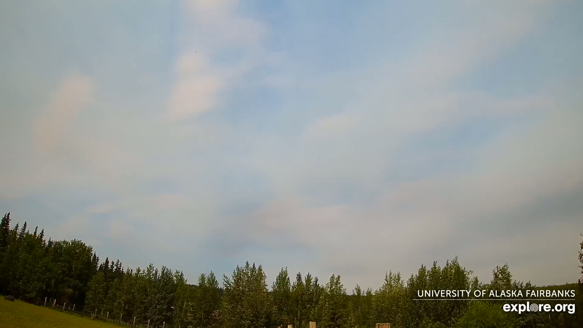 University of Alaska, Fairbanks North Star Northern Lights / Aurora Borealis / Stars View Live Cam - Faibanks, Fairbanks North Star, Alaska, USA
