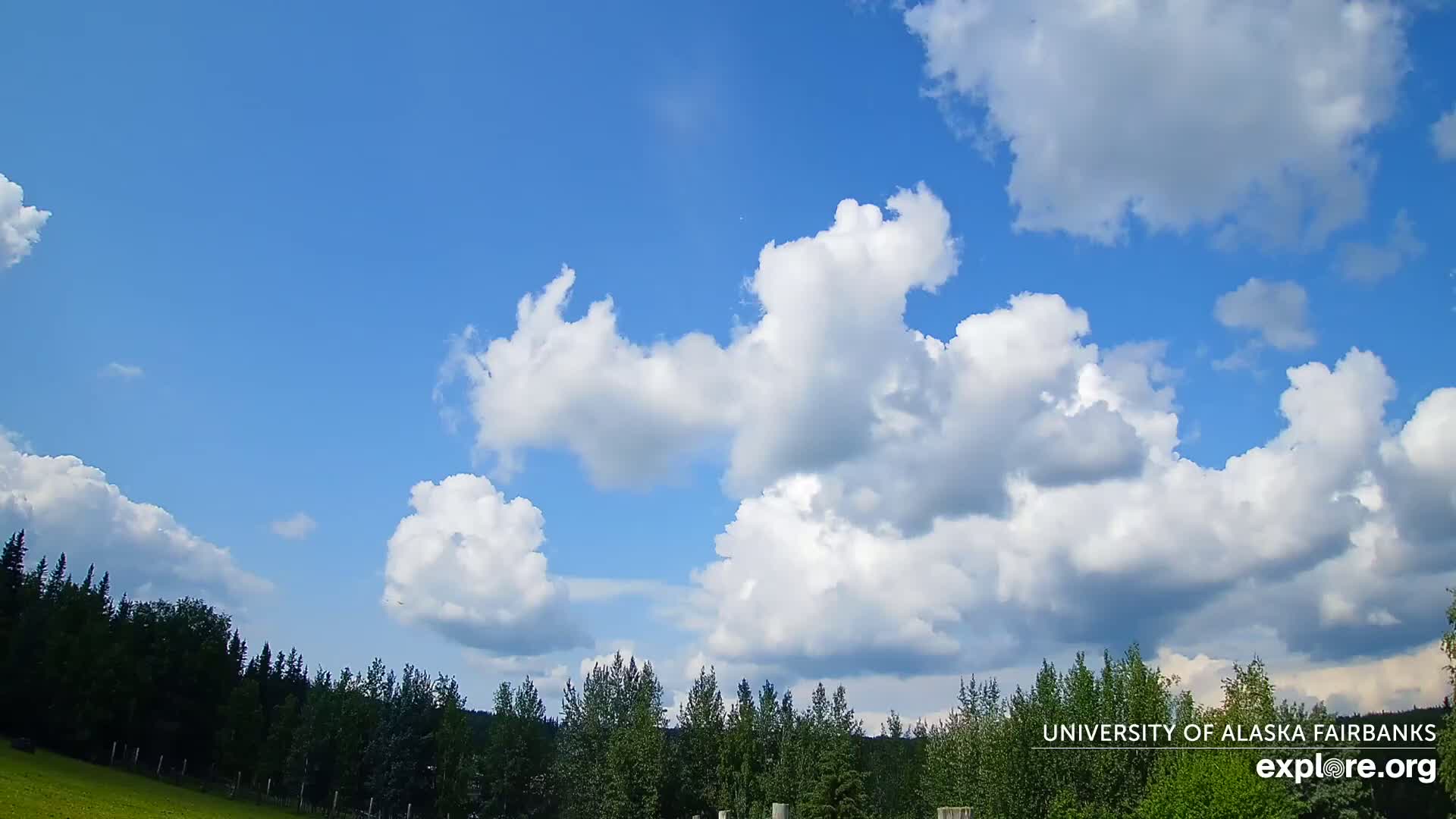 University of Alaska, Fairbanks North Star Northern Lights / Aurora Borealis / Stars View Live Cam - Faibanks, Fairbanks North Star, Alaska, USA
