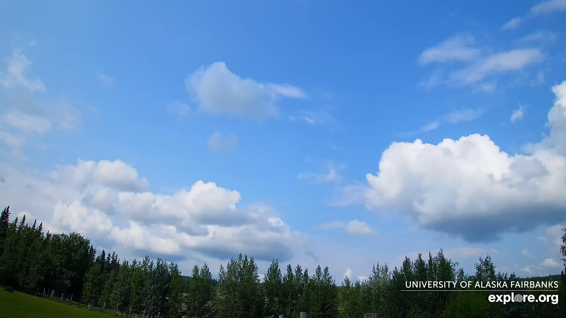 University of Alaska, Fairbanks North Star Northern Lights / Aurora Borealis / Stars View Live Cam - Faibanks, Fairbanks North Star, Alaska, USA