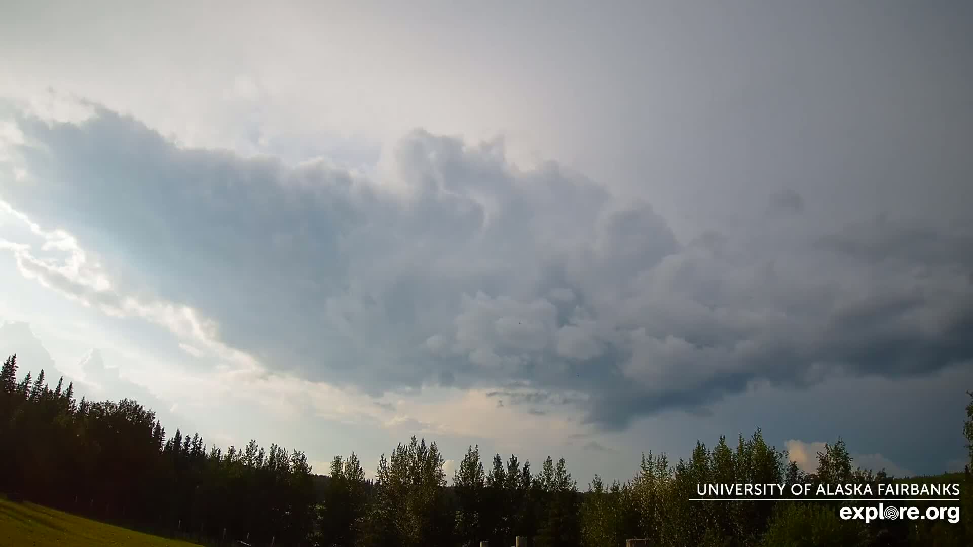 University of Alaska, Fairbanks North Star Northern Lights / Aurora Borealis / Stars View Live Cam - Faibanks, Fairbanks North Star, Alaska, USA