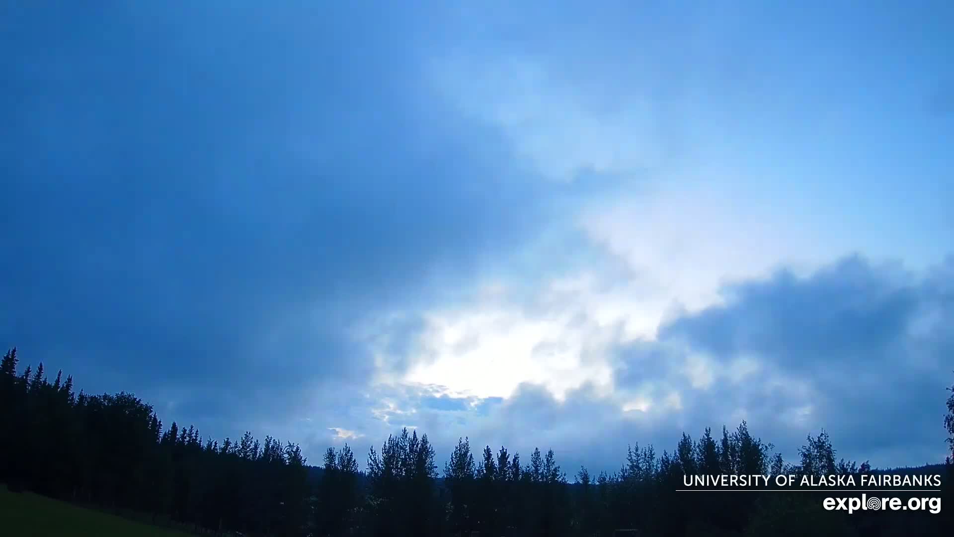 University of Alaska, Fairbanks North Star Northern Lights / Aurora Borealis / Stars View Live Cam - Faibanks, Fairbanks North Star, Alaska, USA