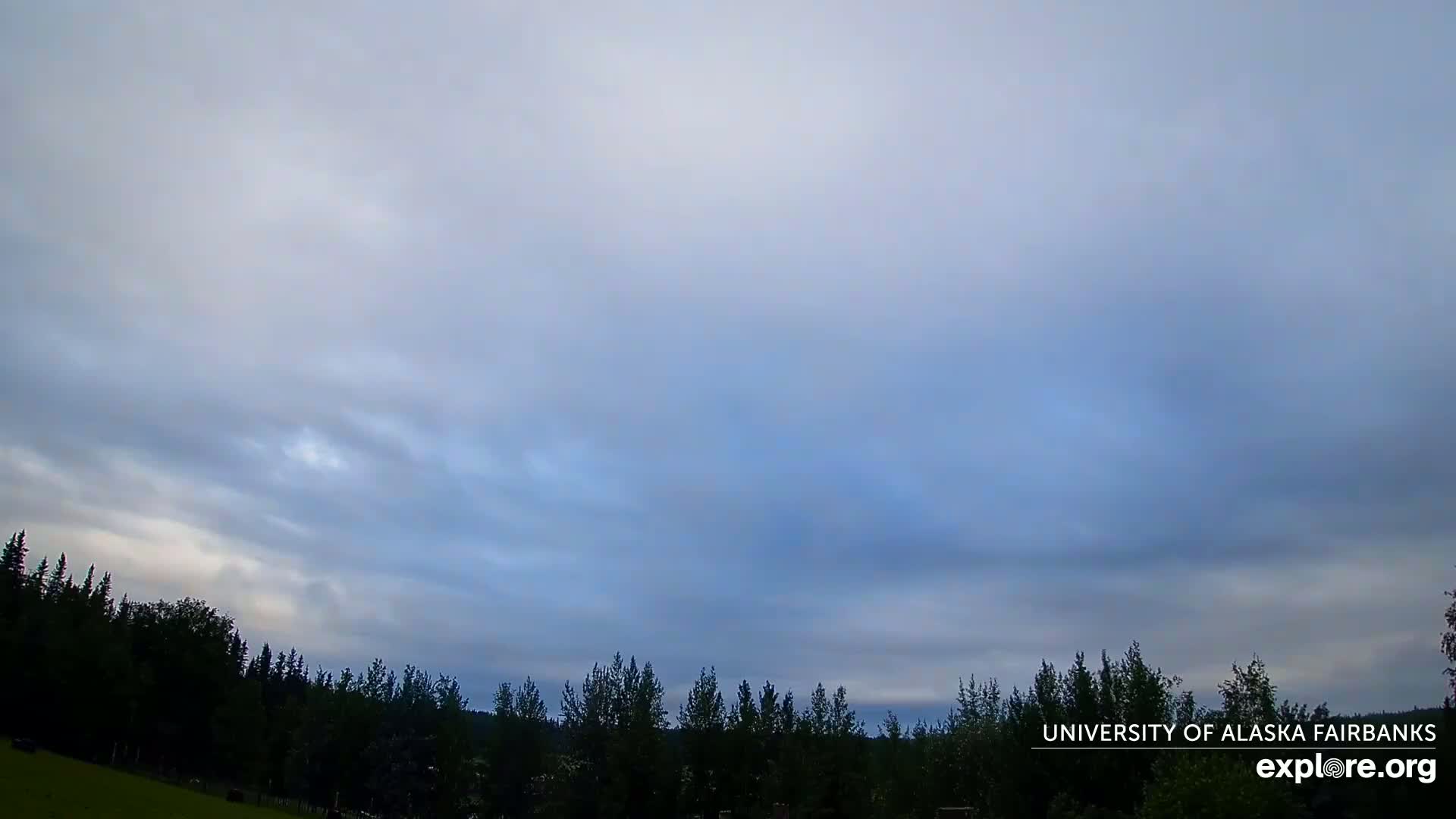 University of Alaska, Fairbanks North Star Northern Lights / Aurora Borealis / Stars View Live Cam - Faibanks, Fairbanks North Star, Alaska, USA