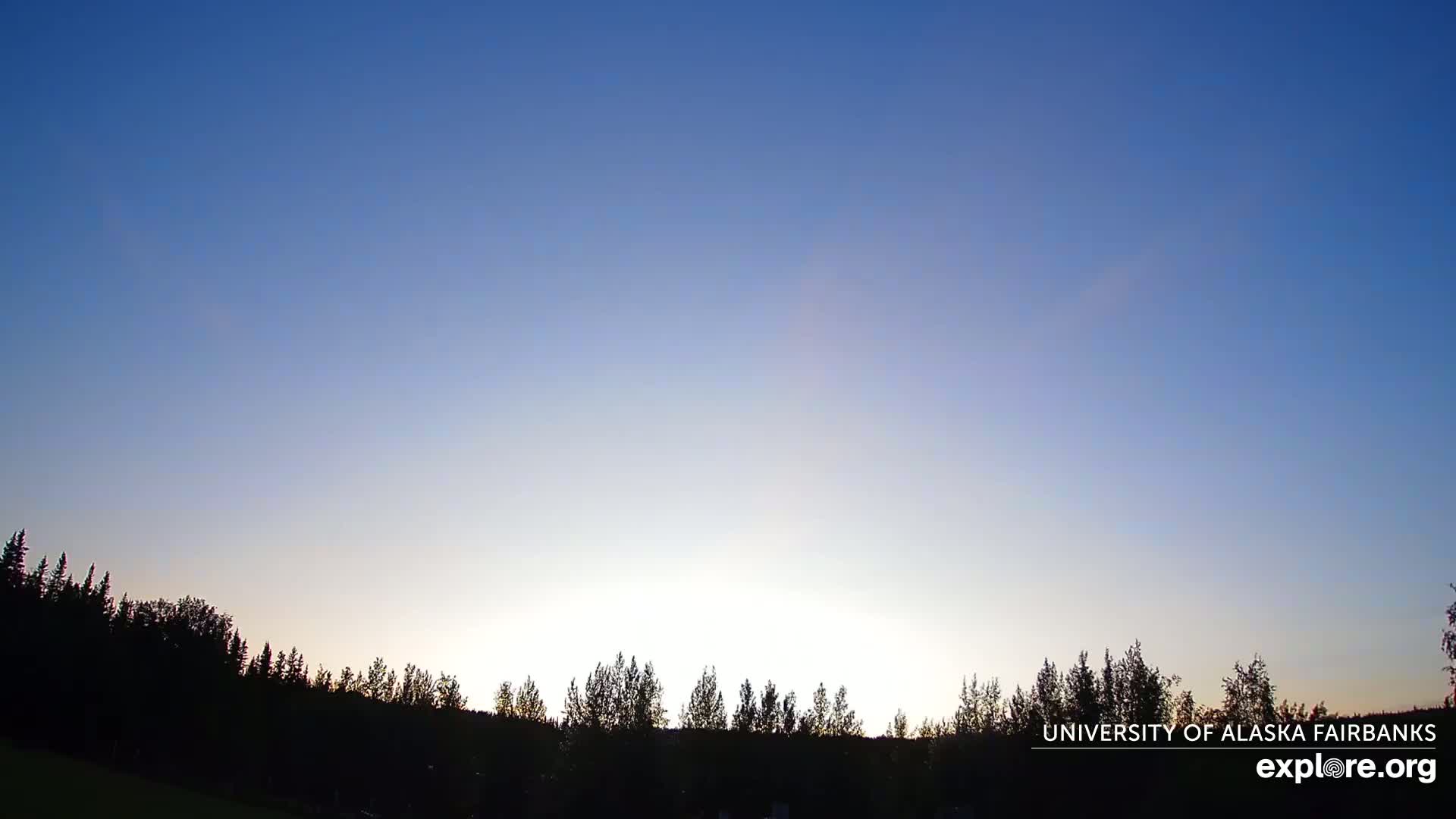 University of Alaska, Fairbanks North Star Northern Lights / Aurora Borealis / Stars View Live Cam - Faibanks, Fairbanks North Star, Alaska, USA