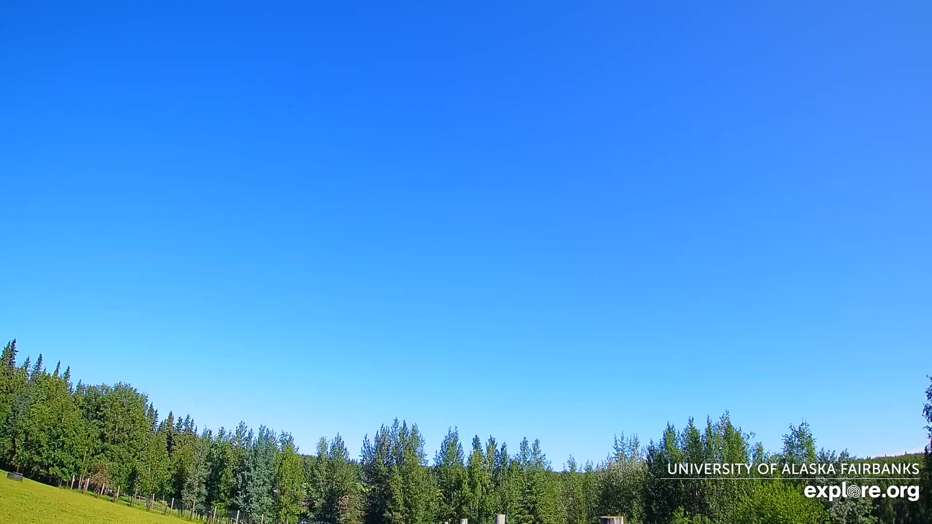 University of Alaska, Fairbanks North Star Northern Lights / Aurora Borealis / Stars View Live Cam - Faibanks, Fairbanks North Star, Alaska, USA