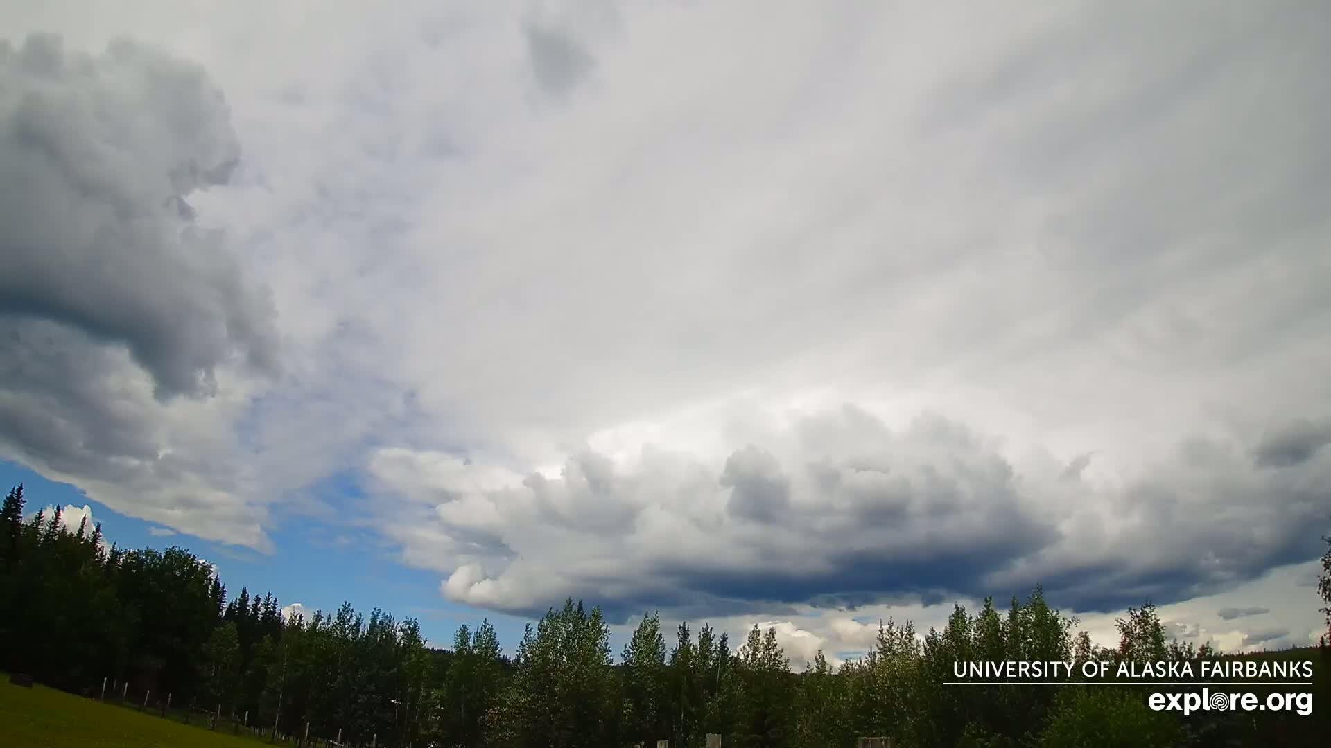 University of Alaska, Fairbanks North Star Northern Lights / Aurora Borealis / Stars View Live Cam - Faibanks, Fairbanks North Star, Alaska, USA