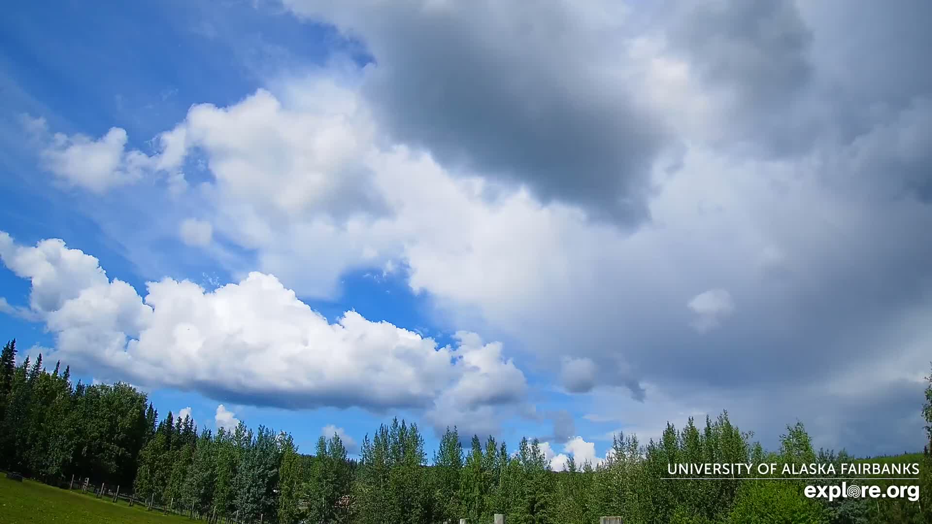University of Alaska, Fairbanks North Star Northern Lights / Aurora Borealis / Stars View Live Cam - Faibanks, Fairbanks North Star, Alaska, USA