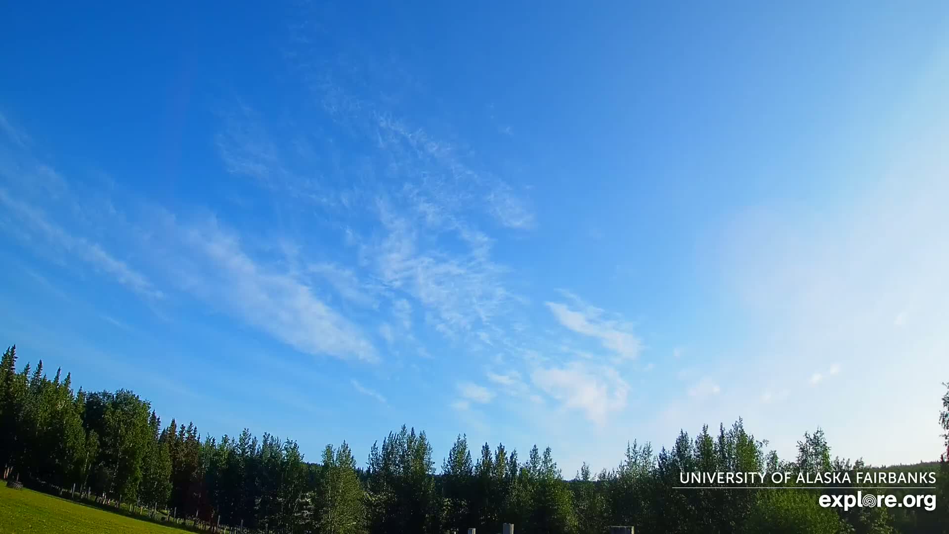 University of Alaska, Fairbanks North Star Northern Lights / Aurora Borealis / Stars View Live Cam - Faibanks, Fairbanks North Star, Alaska, USA