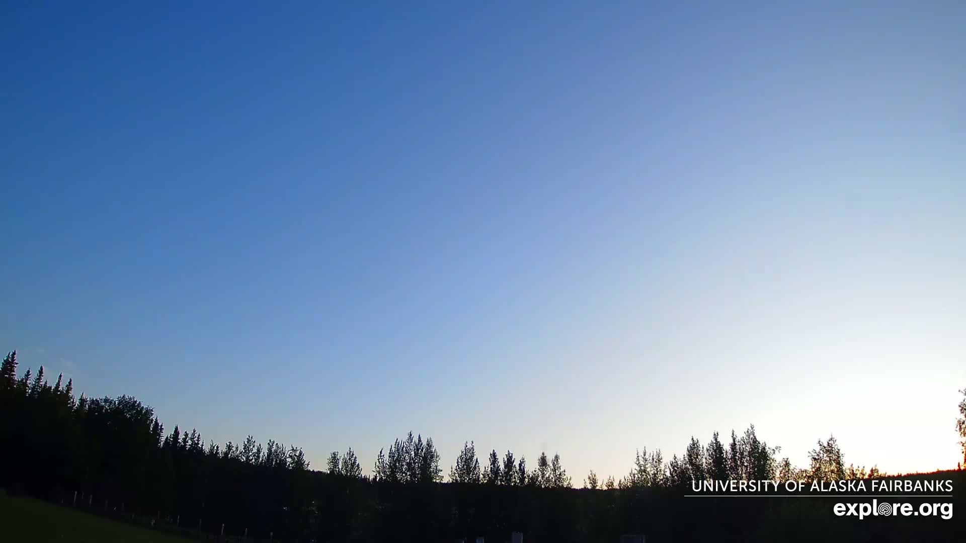 University of Alaska, Fairbanks North Star Northern Lights / Aurora Borealis / Stars View Live Cam - Faibanks, Fairbanks North Star, Alaska, USA