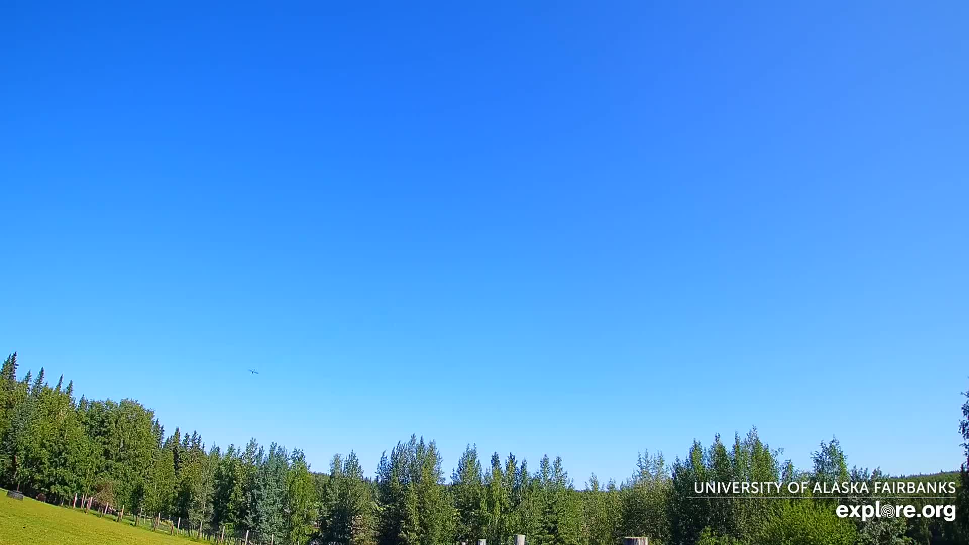 University of Alaska, Fairbanks North Star Northern Lights / Aurora Borealis / Stars View Live Cam - Faibanks, Fairbanks North Star, Alaska, USA