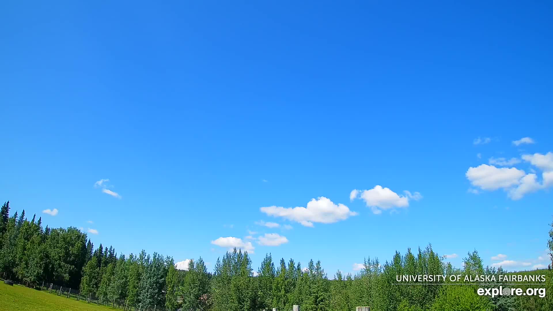 University of Alaska, Fairbanks North Star Northern Lights / Aurora Borealis / Stars View Live Cam - Faibanks, Fairbanks North Star, Alaska, USA