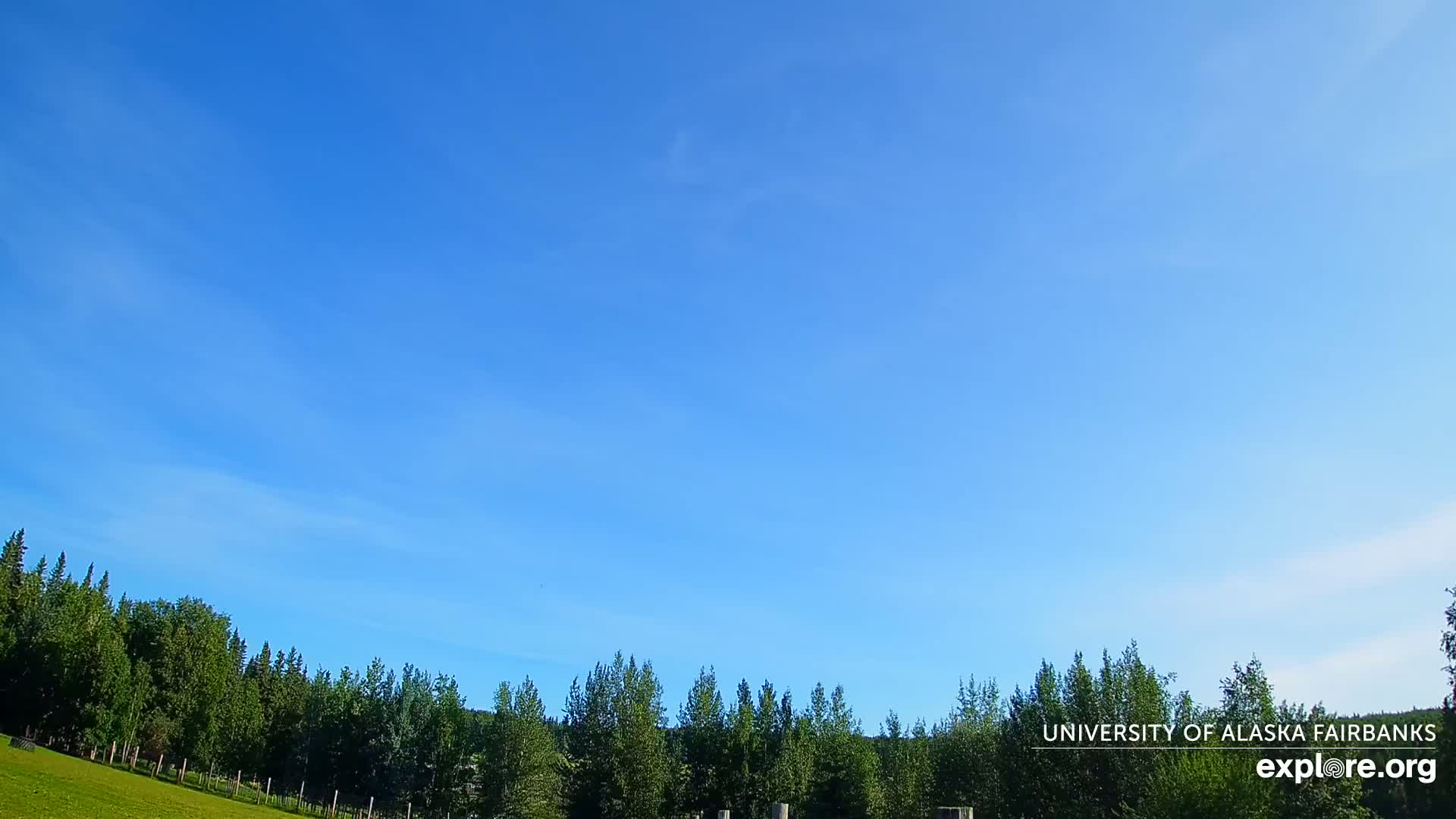 University of Alaska, Fairbanks North Star Northern Lights / Aurora Borealis / Stars View Live Cam - Faibanks, Fairbanks North Star, Alaska, USA