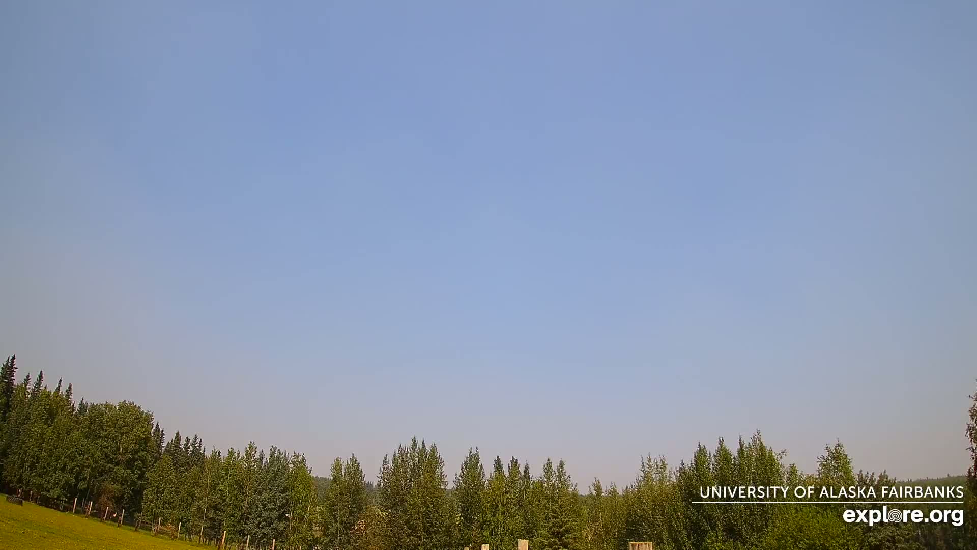 University of Alaska, Fairbanks North Star Northern Lights / Aurora Borealis / Stars View Live Cam - Faibanks, Fairbanks North Star, Alaska, USA