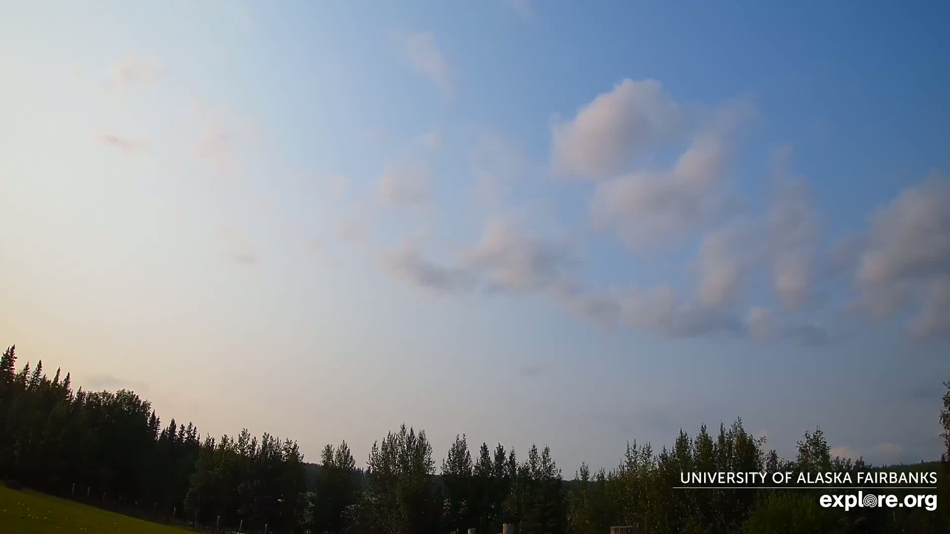 University of Alaska, Fairbanks North Star Northern Lights / Aurora Borealis / Stars View Live Cam - Faibanks, Fairbanks North Star, Alaska, USA
