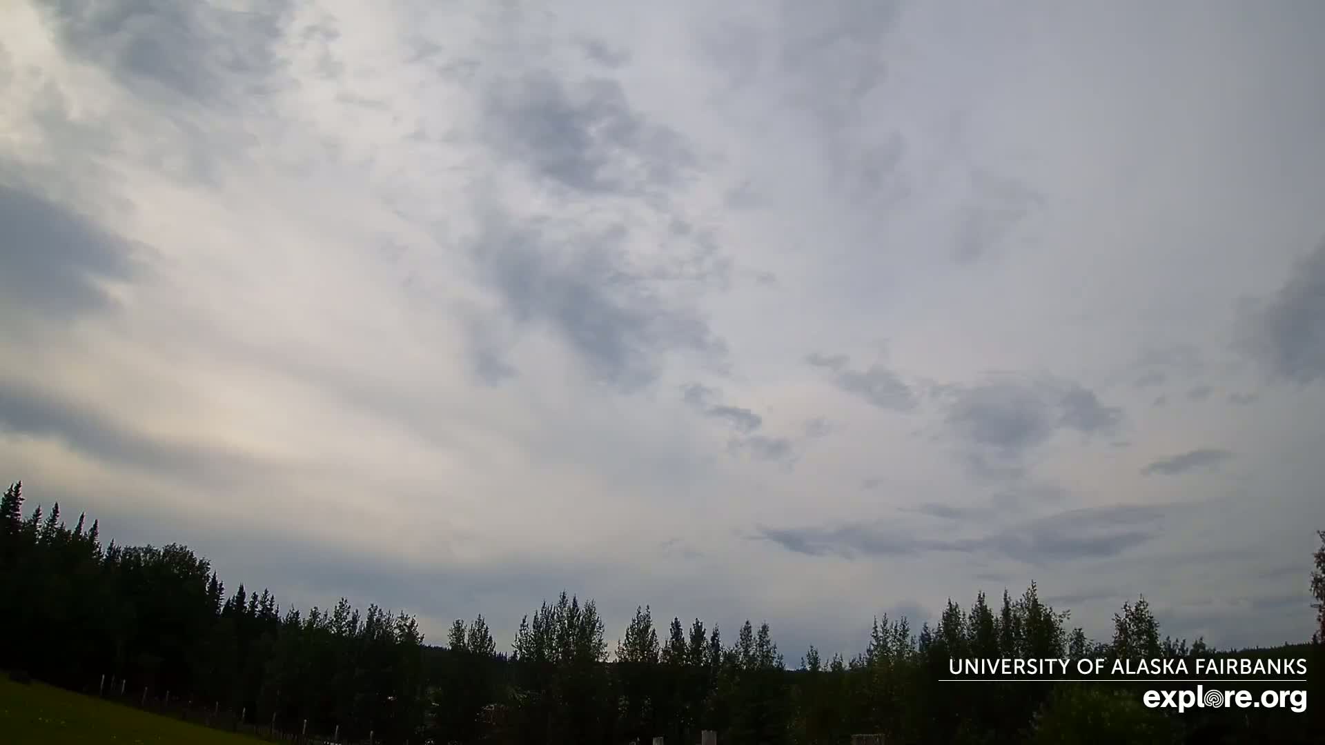 University of Alaska, Fairbanks North Star Northern Lights / Aurora Borealis / Stars View Live Cam - Faibanks, Fairbanks North Star, Alaska, USA