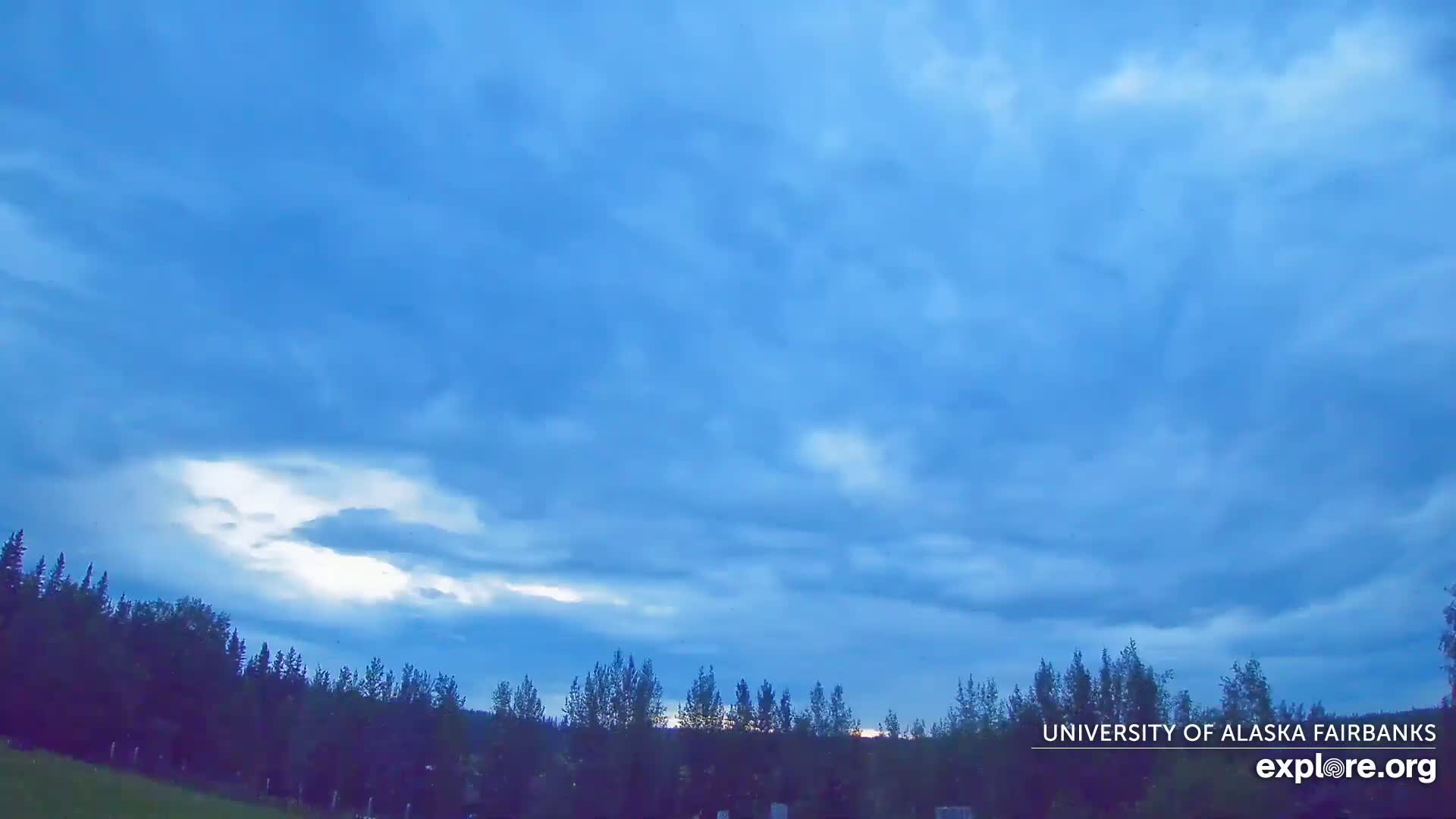University of Alaska, Fairbanks North Star Northern Lights / Aurora Borealis / Stars View Live Cam - Faibanks, Fairbanks North Star, Alaska, USA
