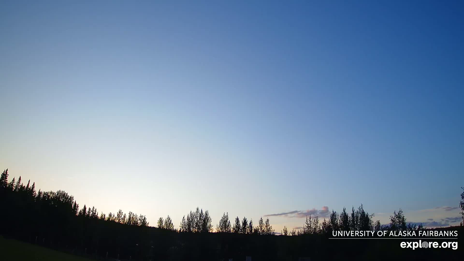 University of Alaska, Fairbanks North Star Northern Lights / Aurora Borealis / Stars View Live Cam - Faibanks, Fairbanks North Star, Alaska, USA