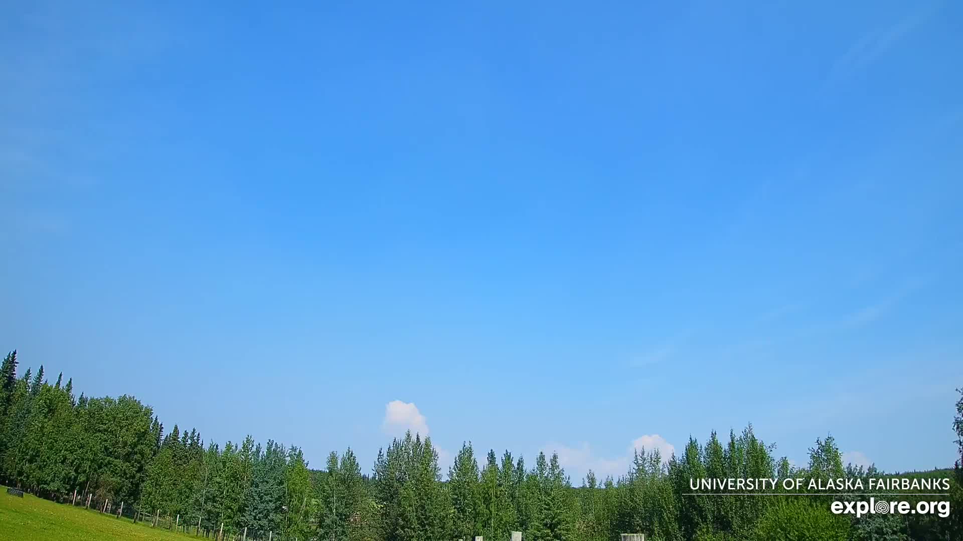 University of Alaska, Fairbanks North Star Northern Lights / Aurora Borealis / Stars View Live Cam - Faibanks, Fairbanks North Star, Alaska, USA