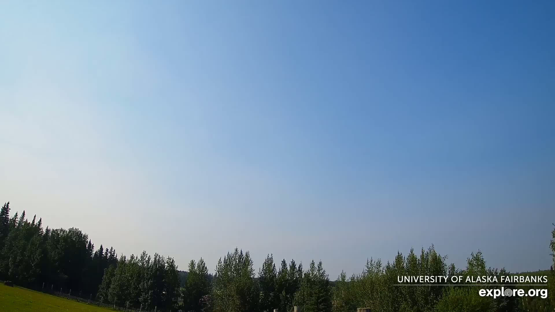 University of Alaska, Fairbanks North Star Northern Lights / Aurora Borealis / Stars View Live Cam - Faibanks, Fairbanks North Star, Alaska, USA