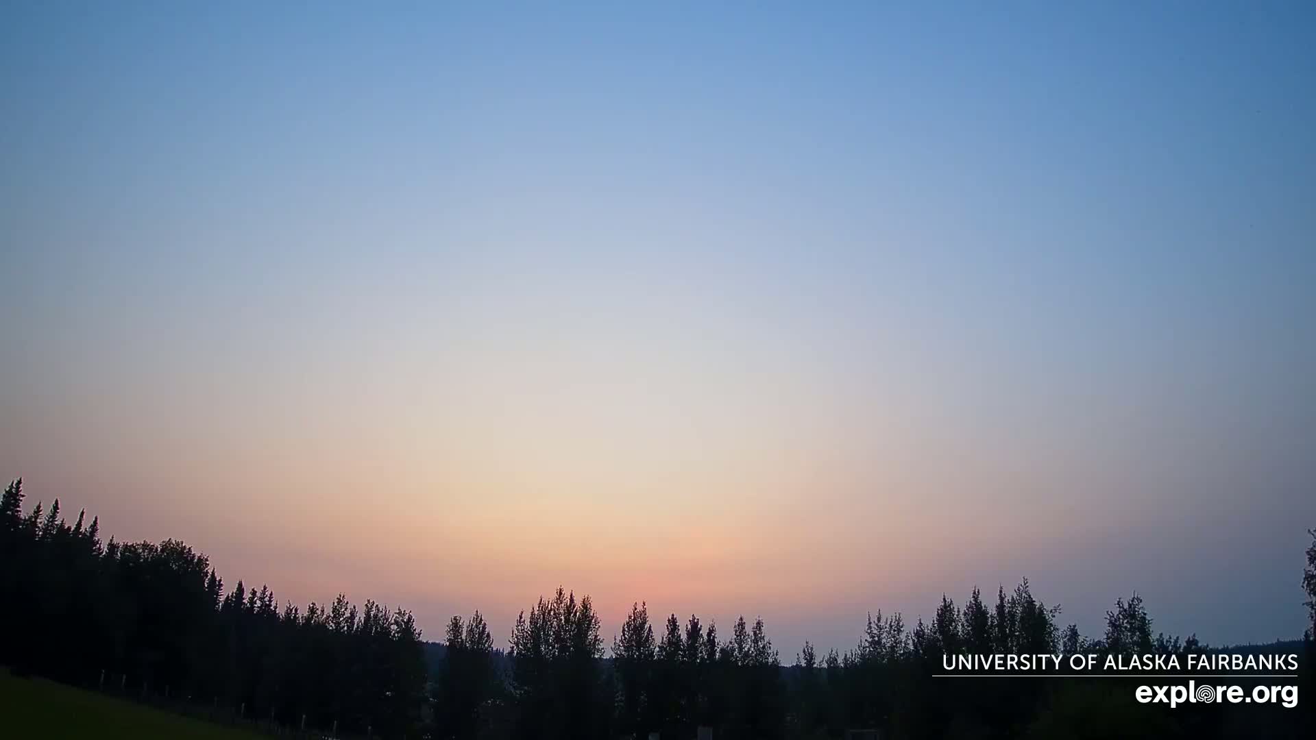 University of Alaska, Fairbanks North Star Northern Lights / Aurora Borealis / Stars View Live Cam - Faibanks, Fairbanks North Star, Alaska, USA