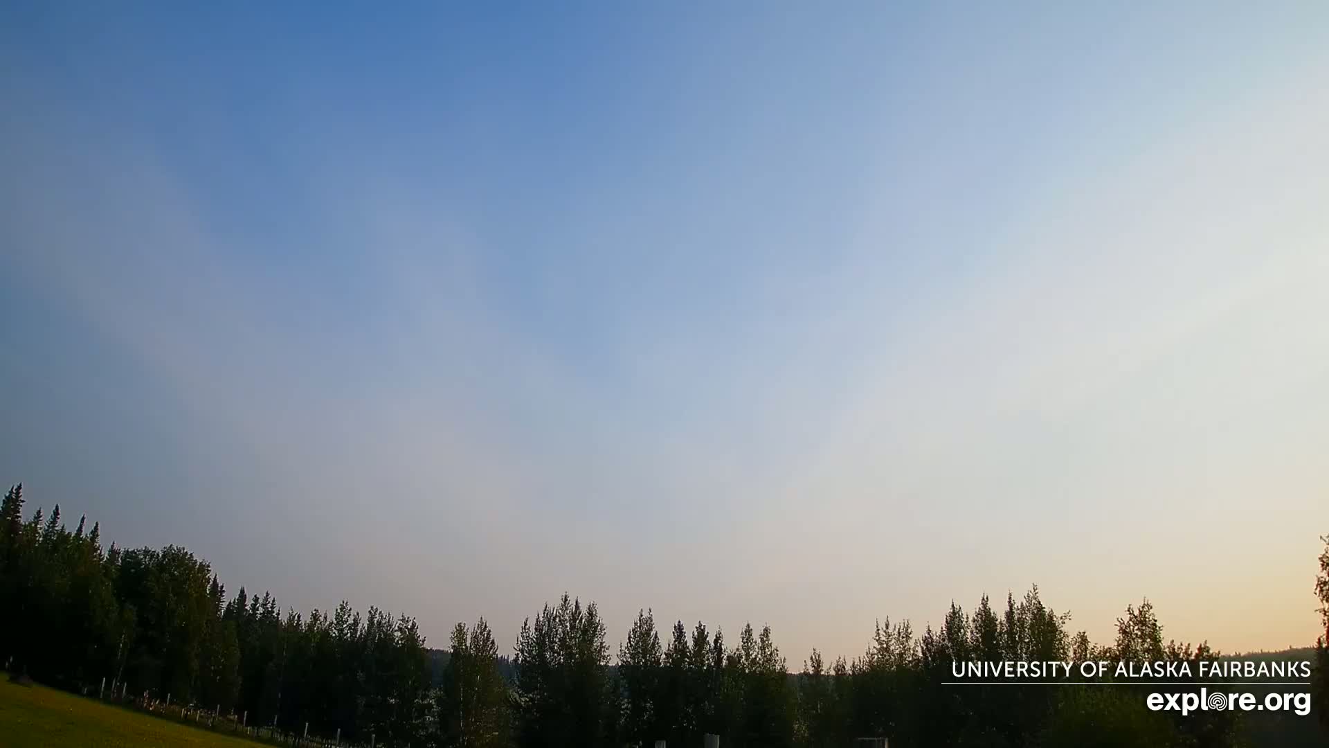 University of Alaska, Fairbanks North Star Northern Lights / Aurora Borealis / Stars View Live Cam - Faibanks, Fairbanks North Star, Alaska, USA