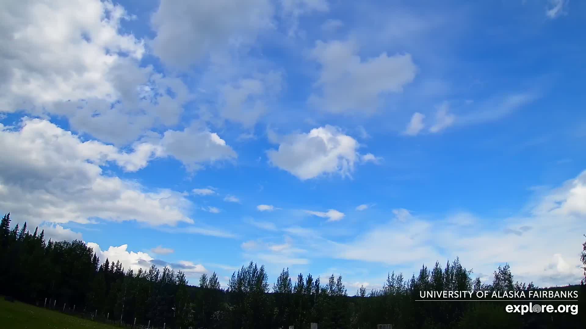 University of Alaska, Fairbanks North Star Northern Lights / Aurora Borealis / Stars View Live Cam - Faibanks, Fairbanks North Star, Alaska, USA