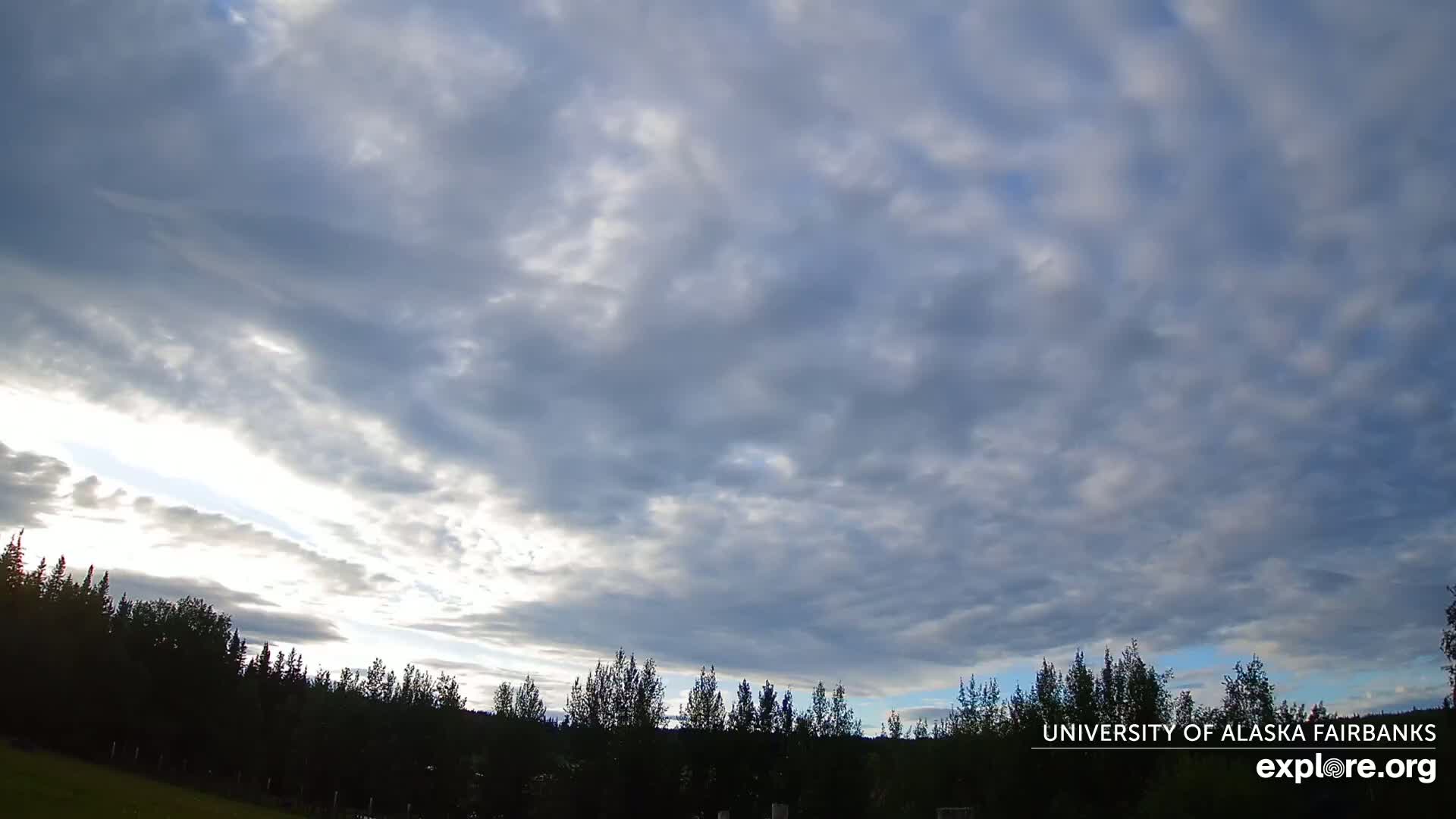 University of Alaska, Fairbanks North Star Northern Lights / Aurora Borealis / Stars View Live Cam - Faibanks, Fairbanks North Star, Alaska, USA