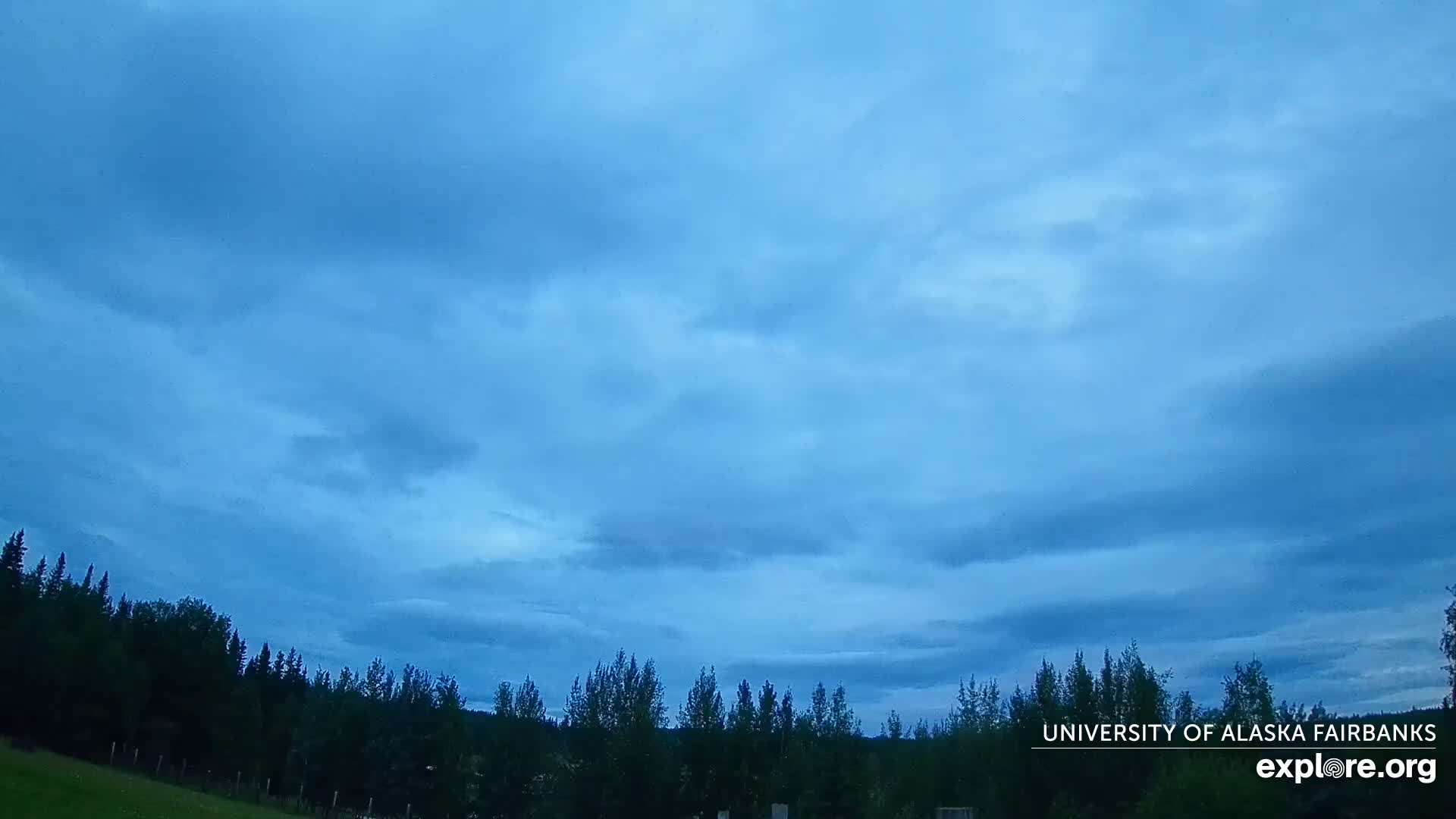 University of Alaska, Fairbanks North Star Northern Lights / Aurora Borealis / Stars View Live Cam - Faibanks, Fairbanks North Star, Alaska, USA