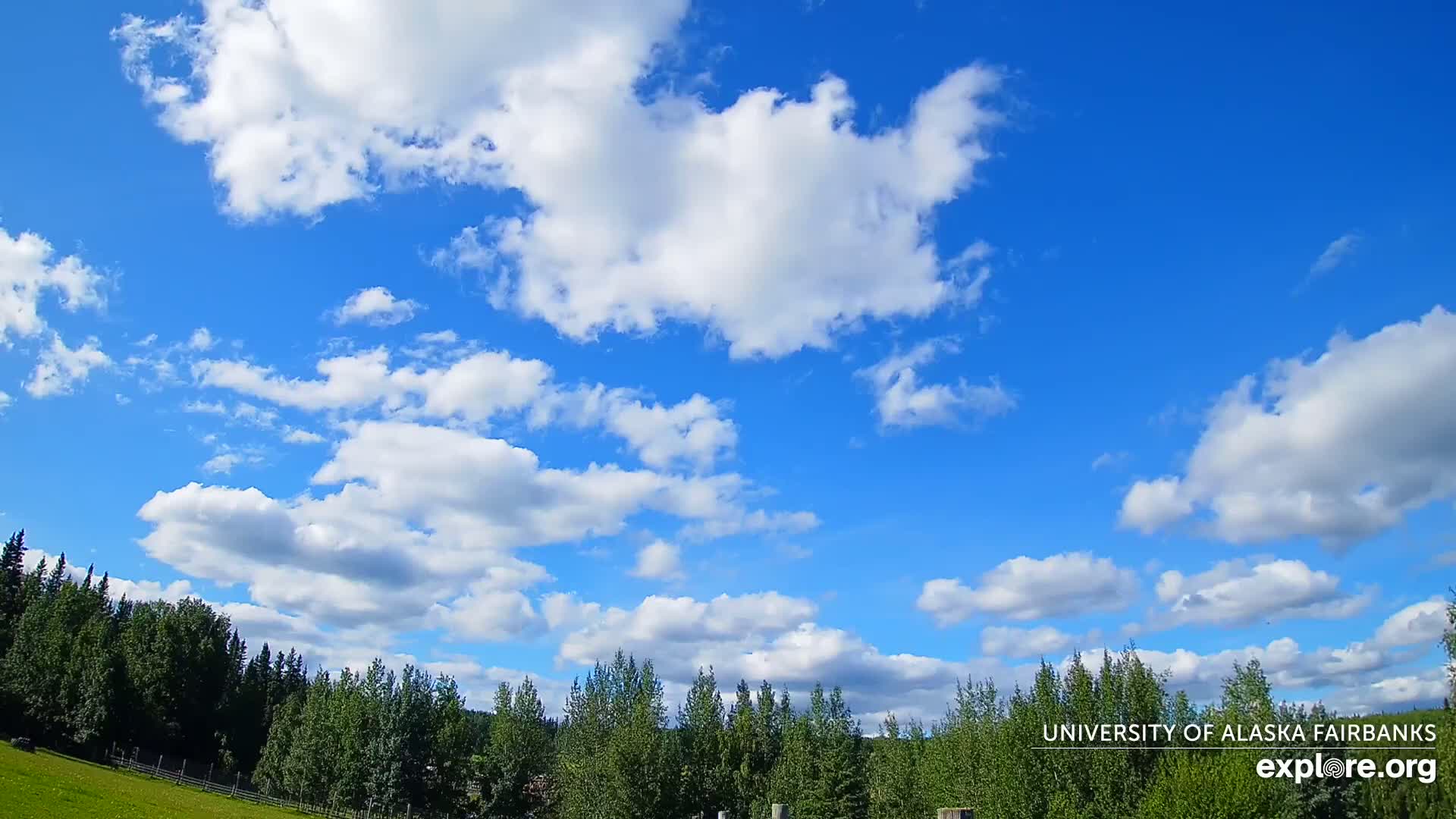 University of Alaska, Fairbanks North Star Northern Lights / Aurora Borealis / Stars View Live Cam - Faibanks, Fairbanks North Star, Alaska, USA