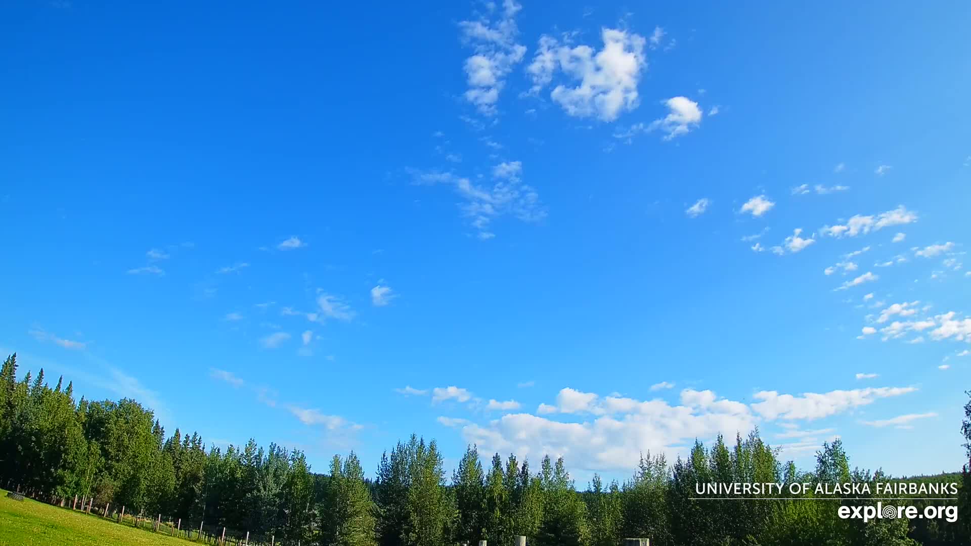 University of Alaska, Fairbanks North Star Northern Lights / Aurora Borealis / Stars View Live Cam - Faibanks, Fairbanks North Star, Alaska, USA