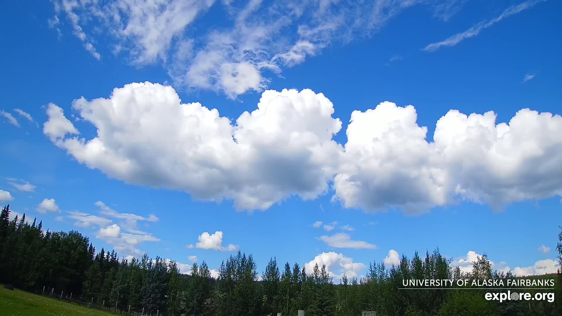 University of Alaska, Fairbanks North Star Northern Lights / Aurora Borealis / Stars View Live Cam - Faibanks, Fairbanks North Star, Alaska, USA
