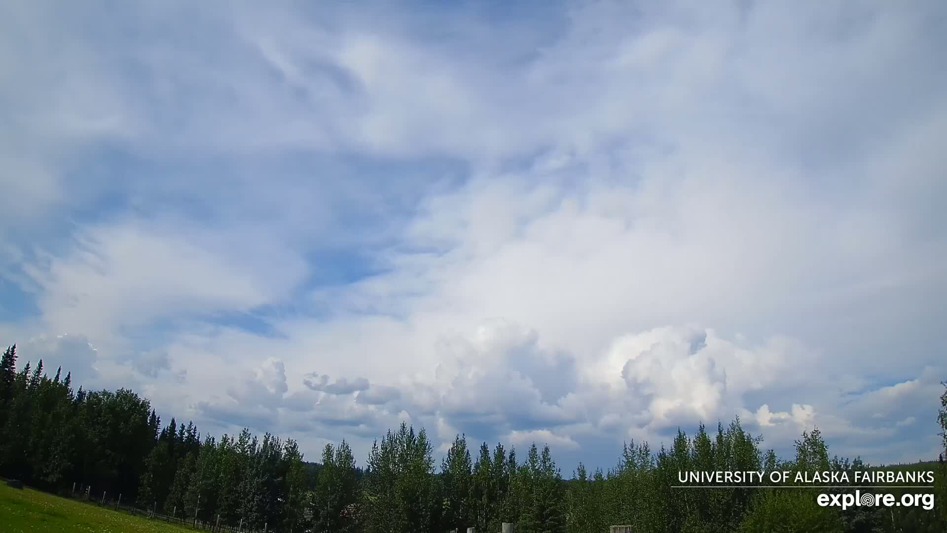 University of Alaska, Fairbanks North Star Northern Lights / Aurora Borealis / Stars View Live Cam - Faibanks, Fairbanks North Star, Alaska, USA
