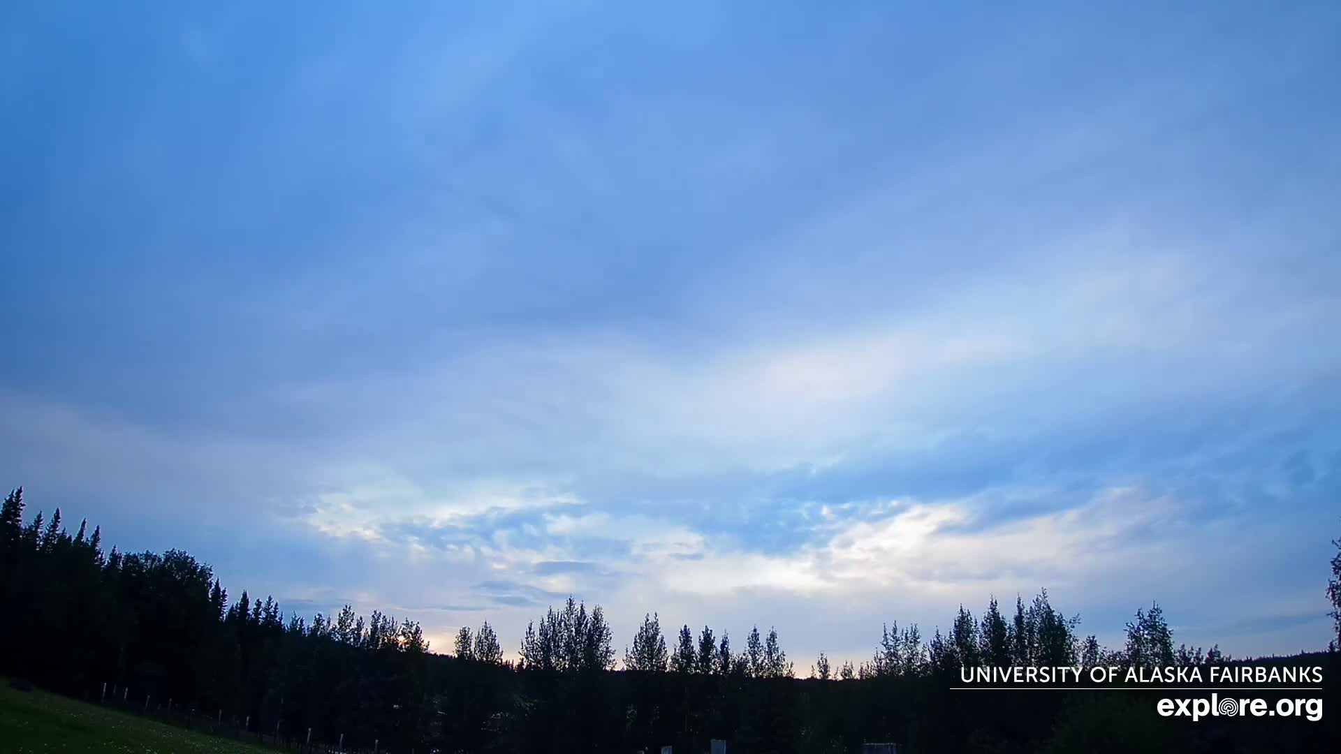 University of Alaska, Fairbanks North Star Northern Lights / Aurora Borealis / Stars View Live Cam - Faibanks, Fairbanks North Star, Alaska, USA