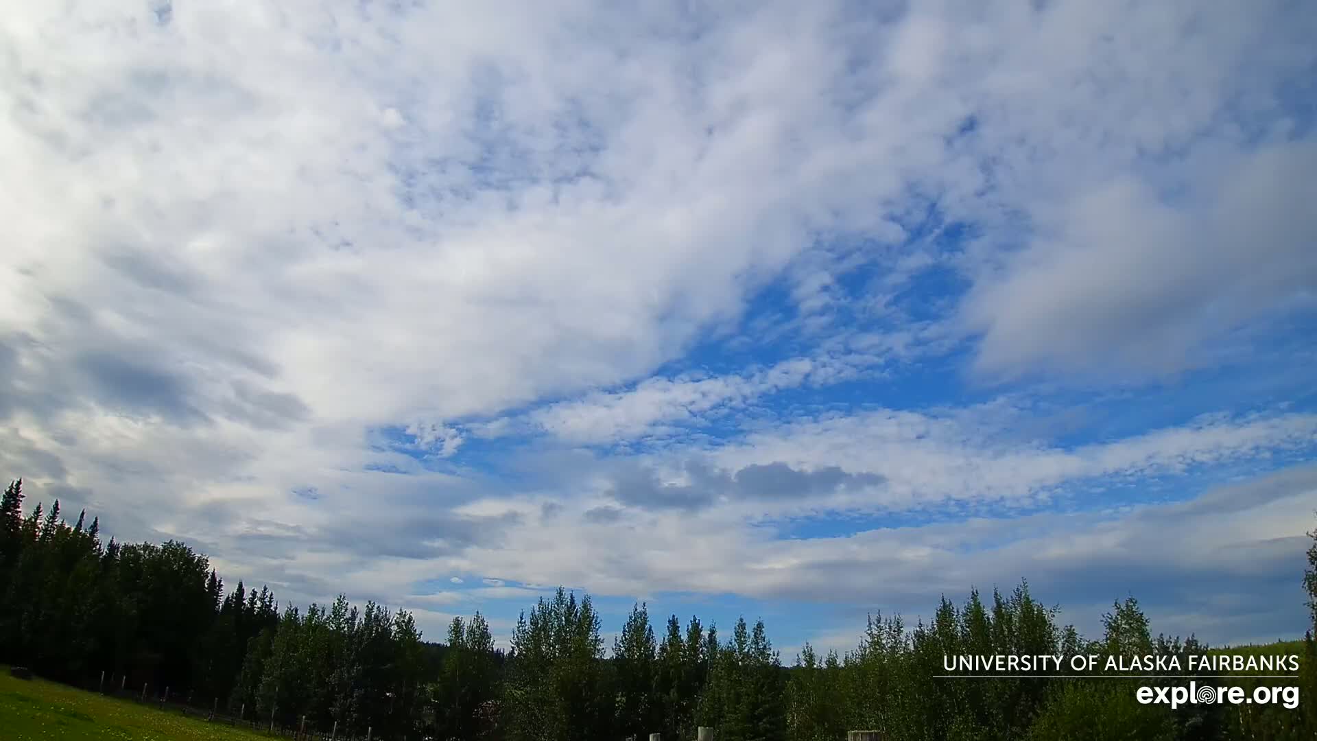 University of Alaska, Fairbanks North Star Northern Lights / Aurora Borealis / Stars View Live Cam - Faibanks, Fairbanks North Star, Alaska, USA