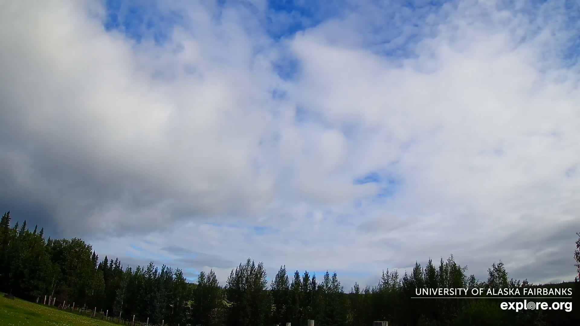University of Alaska, Fairbanks North Star Northern Lights / Aurora Borealis / Stars View Live Cam - Faibanks, Fairbanks North Star, Alaska, USA