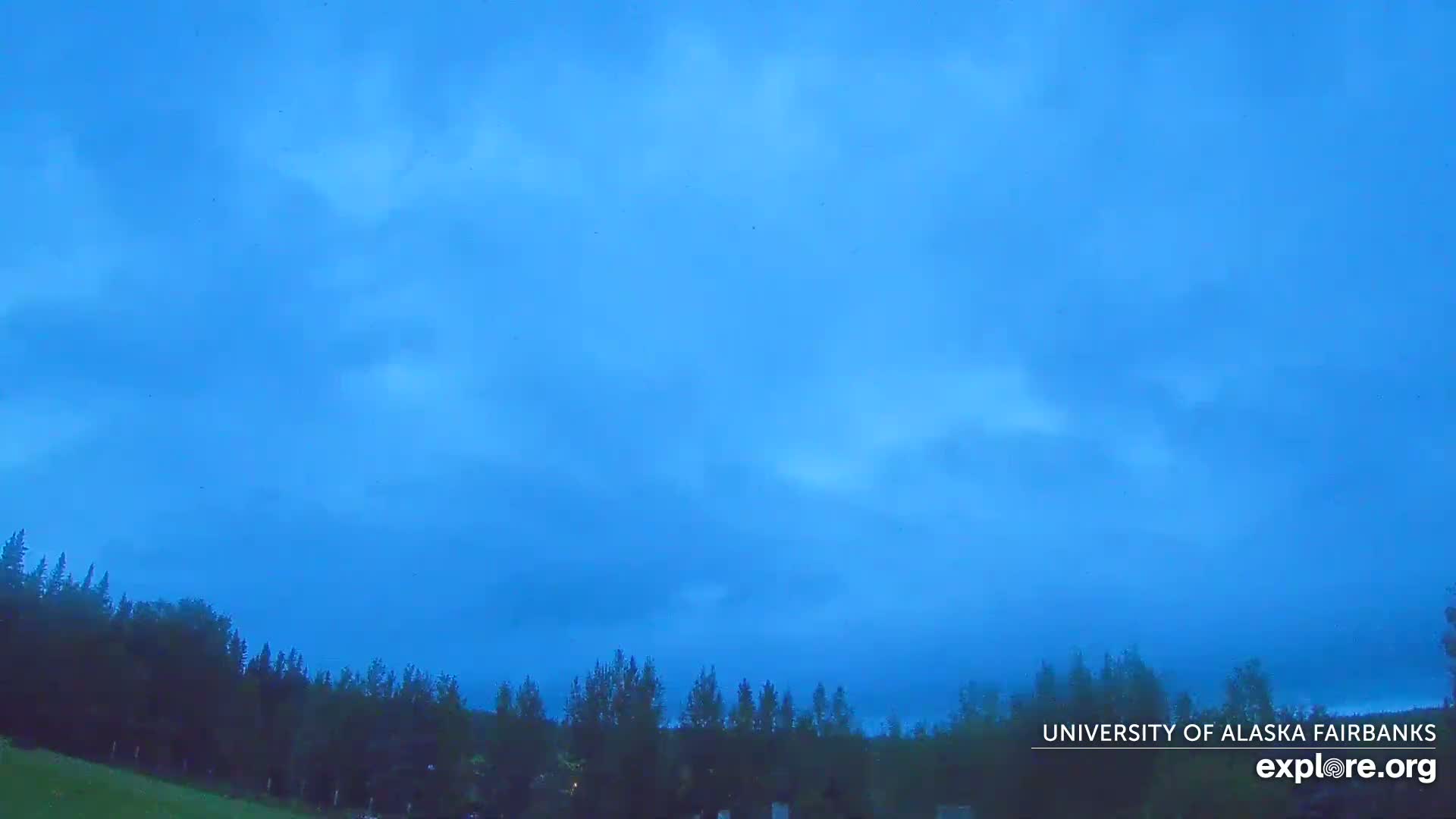 University of Alaska, Fairbanks North Star Northern Lights / Aurora Borealis / Stars View Live Cam - Faibanks, Fairbanks North Star, Alaska, USA